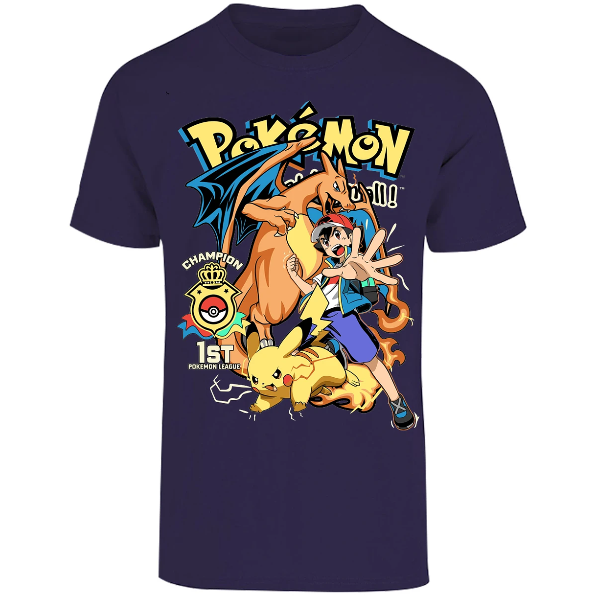 Playera Pokemon Pokemon para Adulto 27