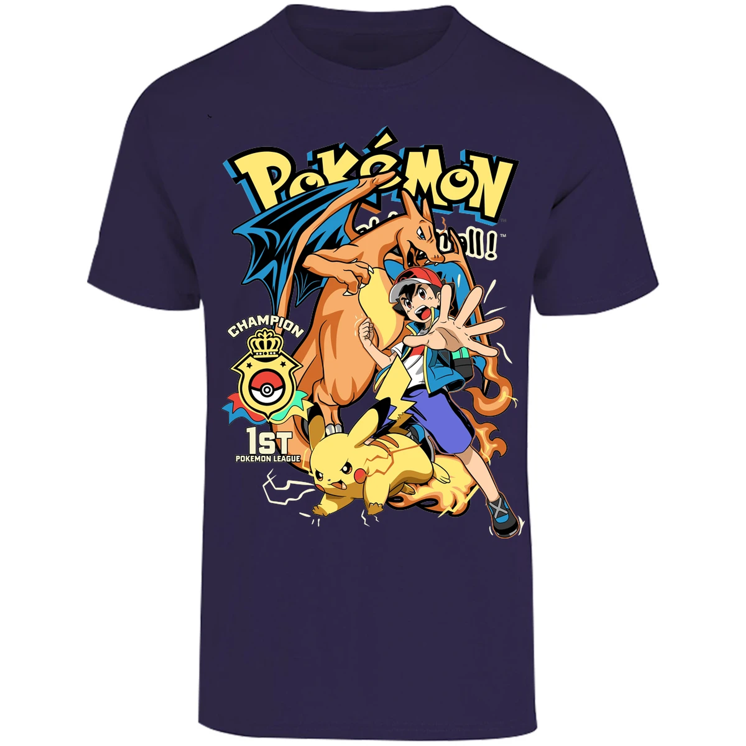 Playera Pokemon Pokemon para Adulto 27