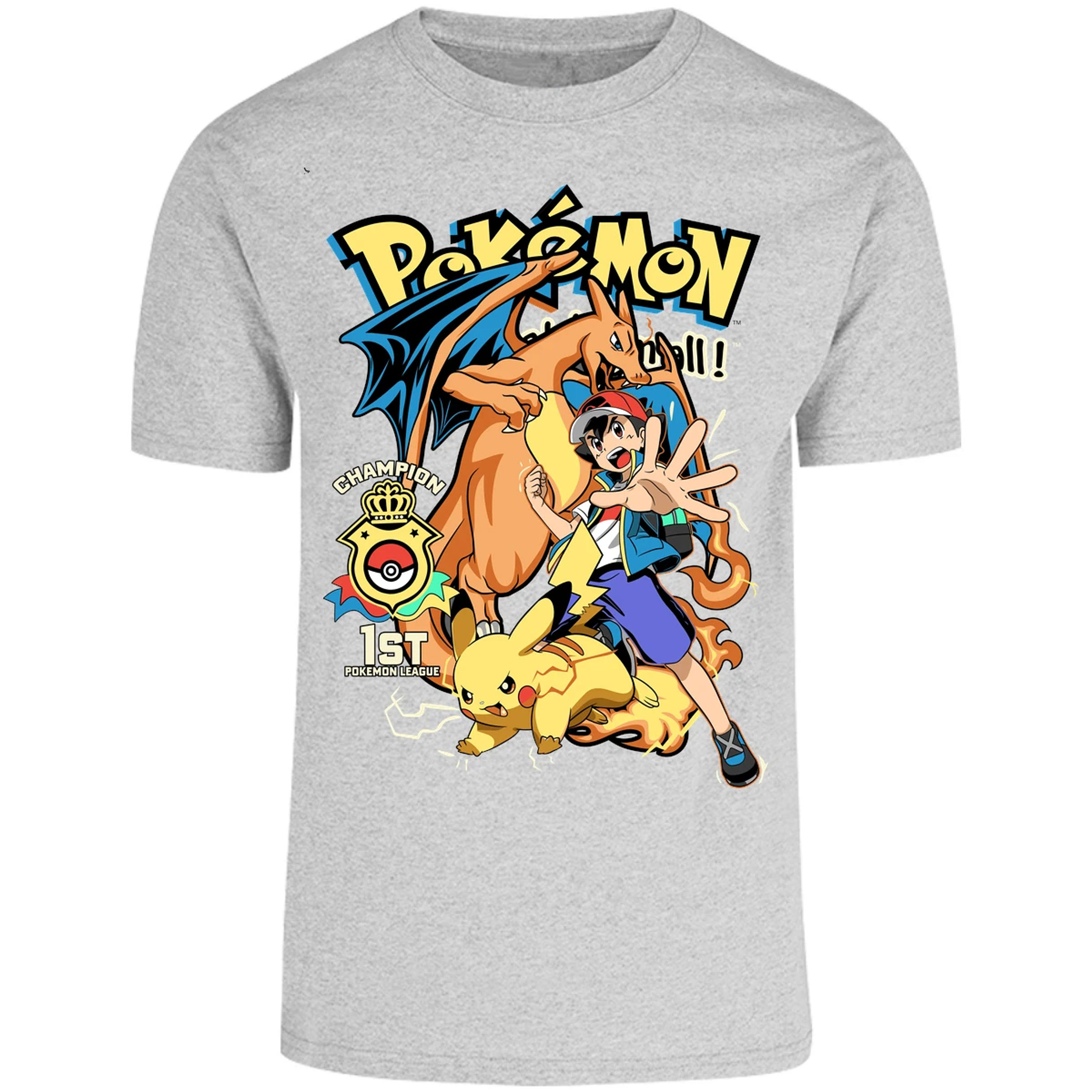 Playera Pokemon Pokemon para Adulto 32