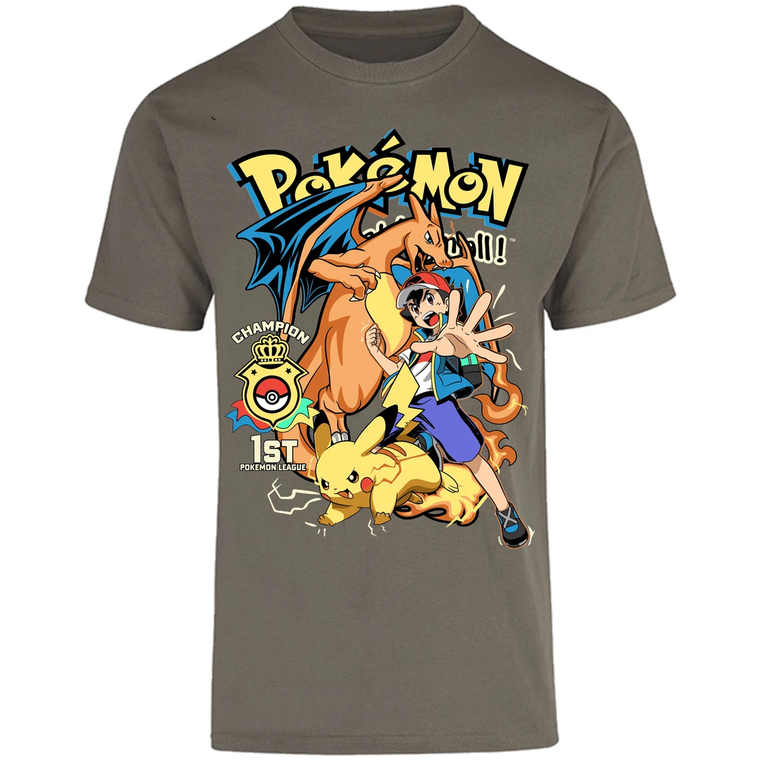 Playera Pokemon Pokemon para Adulto 33