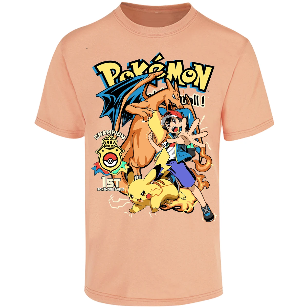 Playera Pokemon Pokemon para Adulto 36