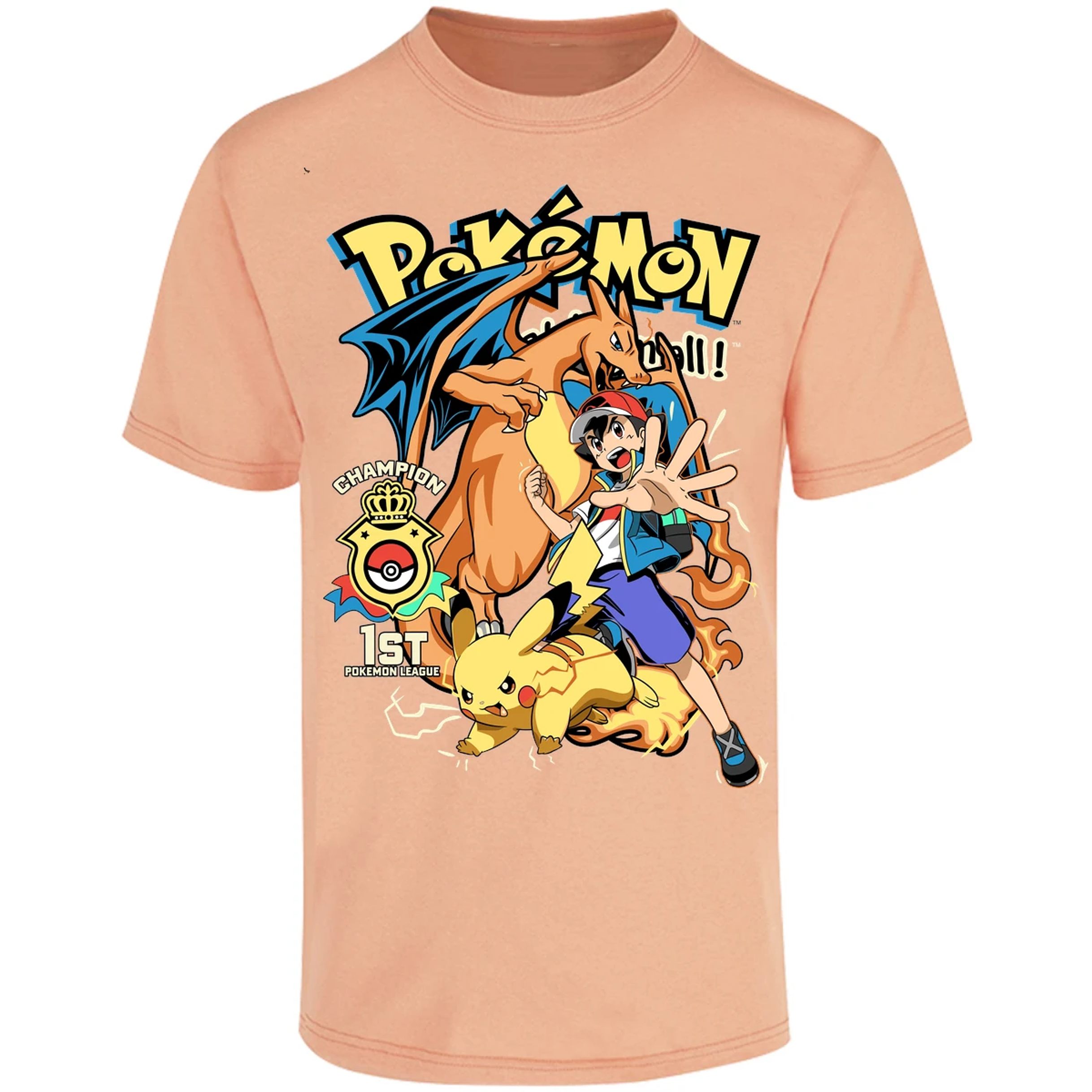 Playera Pokemon Pokemon para Adulto 36