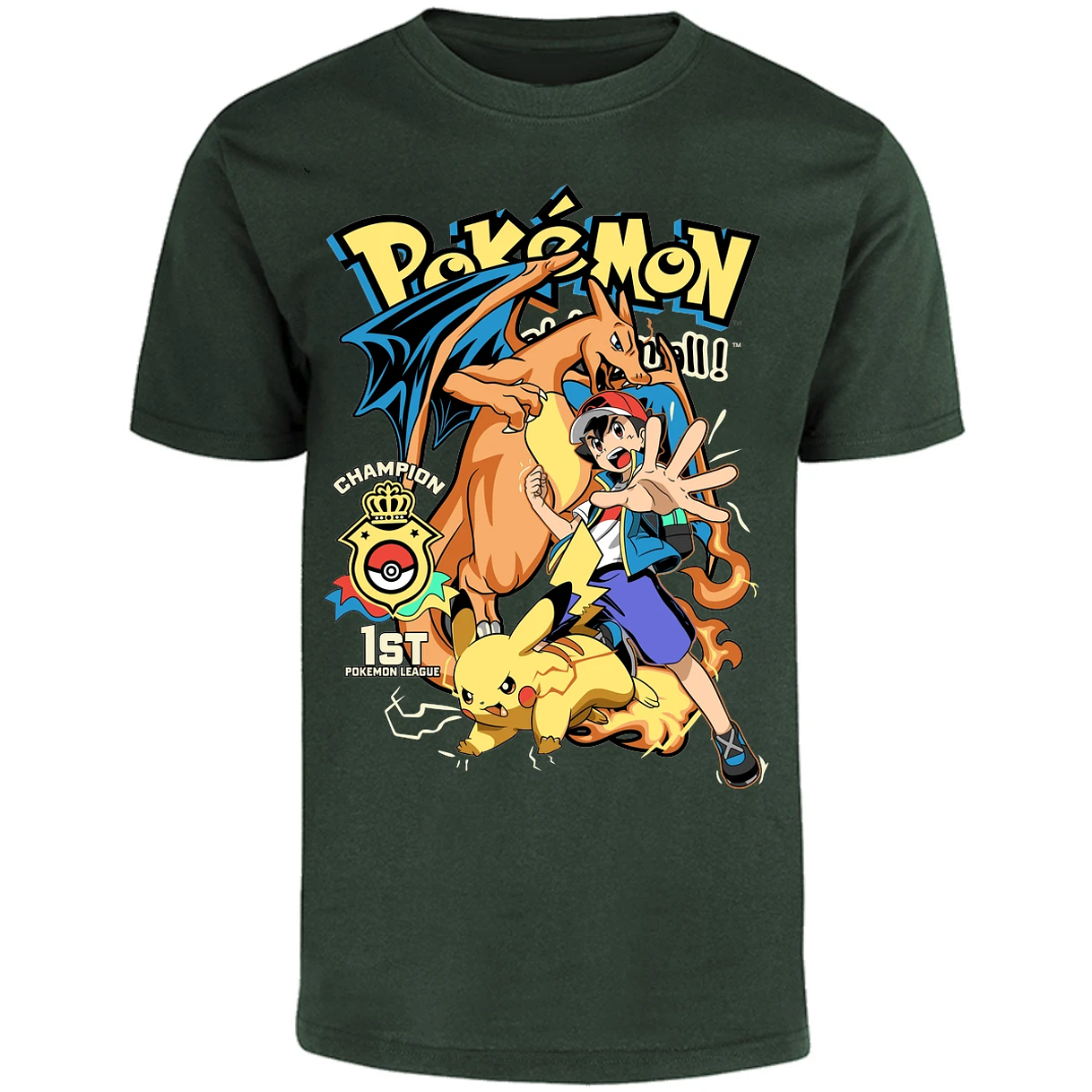 Playera Pokemon Pokemon para Adulto 37