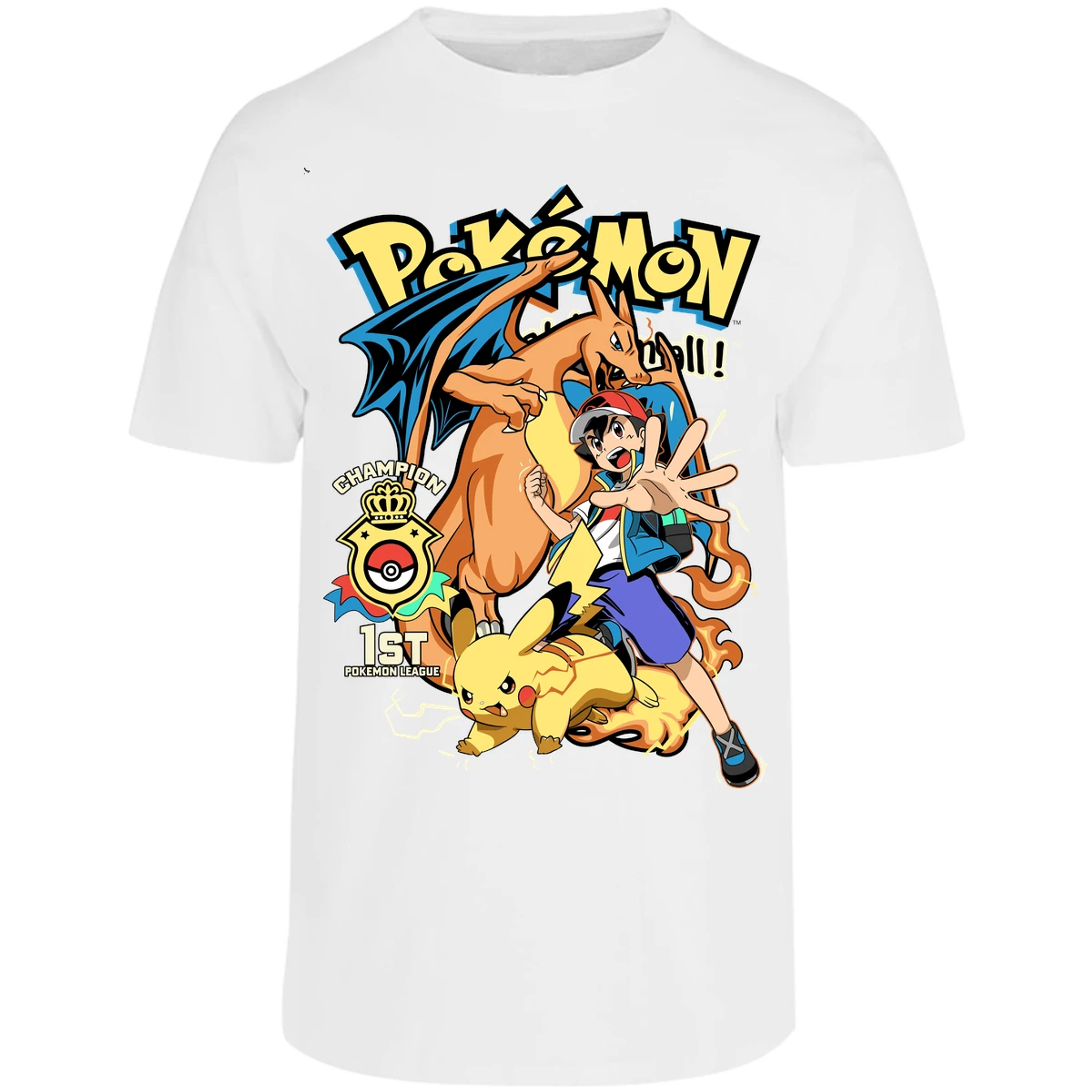 Playera Pokemon Pokemon para Adulto 38