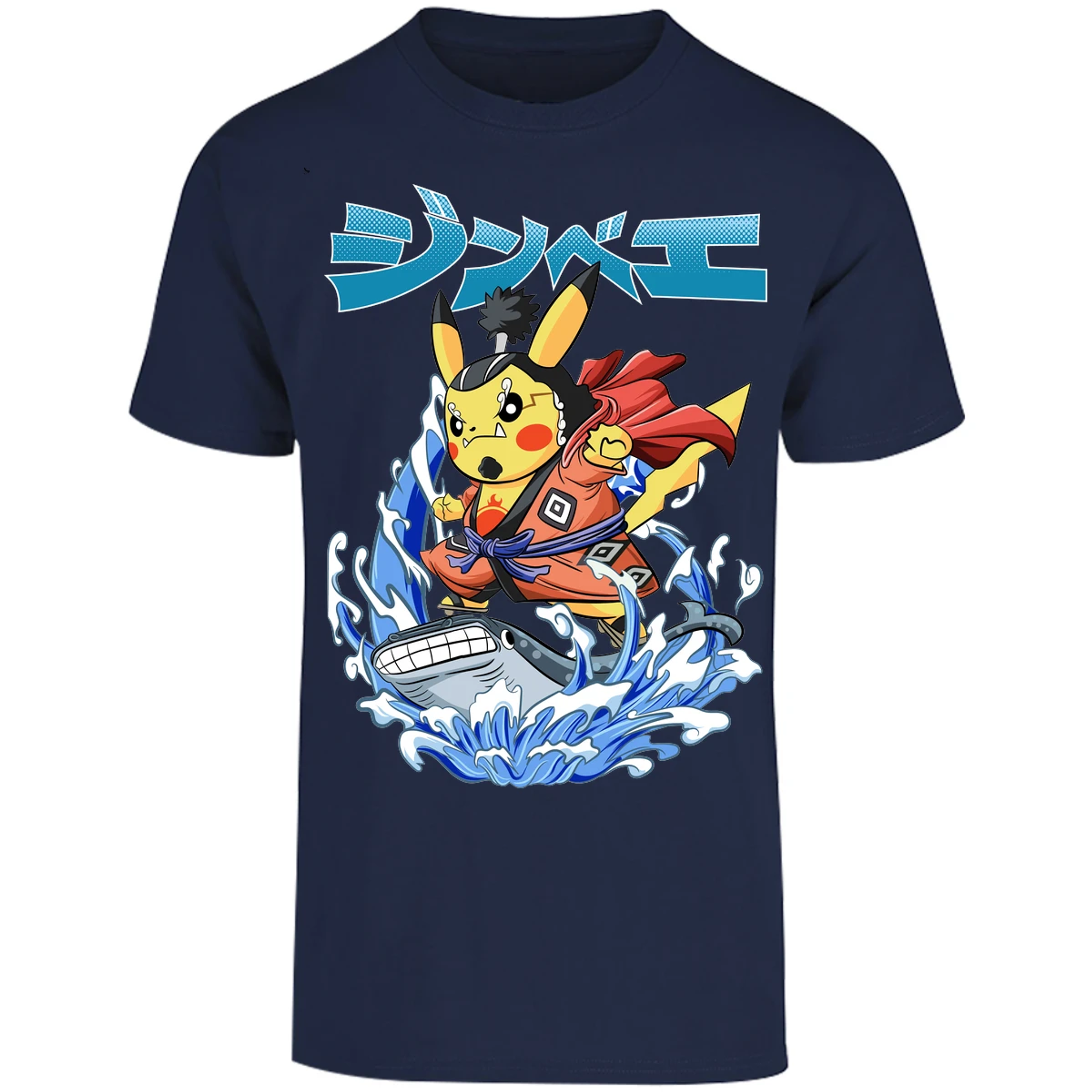 Playera Pokemon Pikachu One Piece para Adulto 1