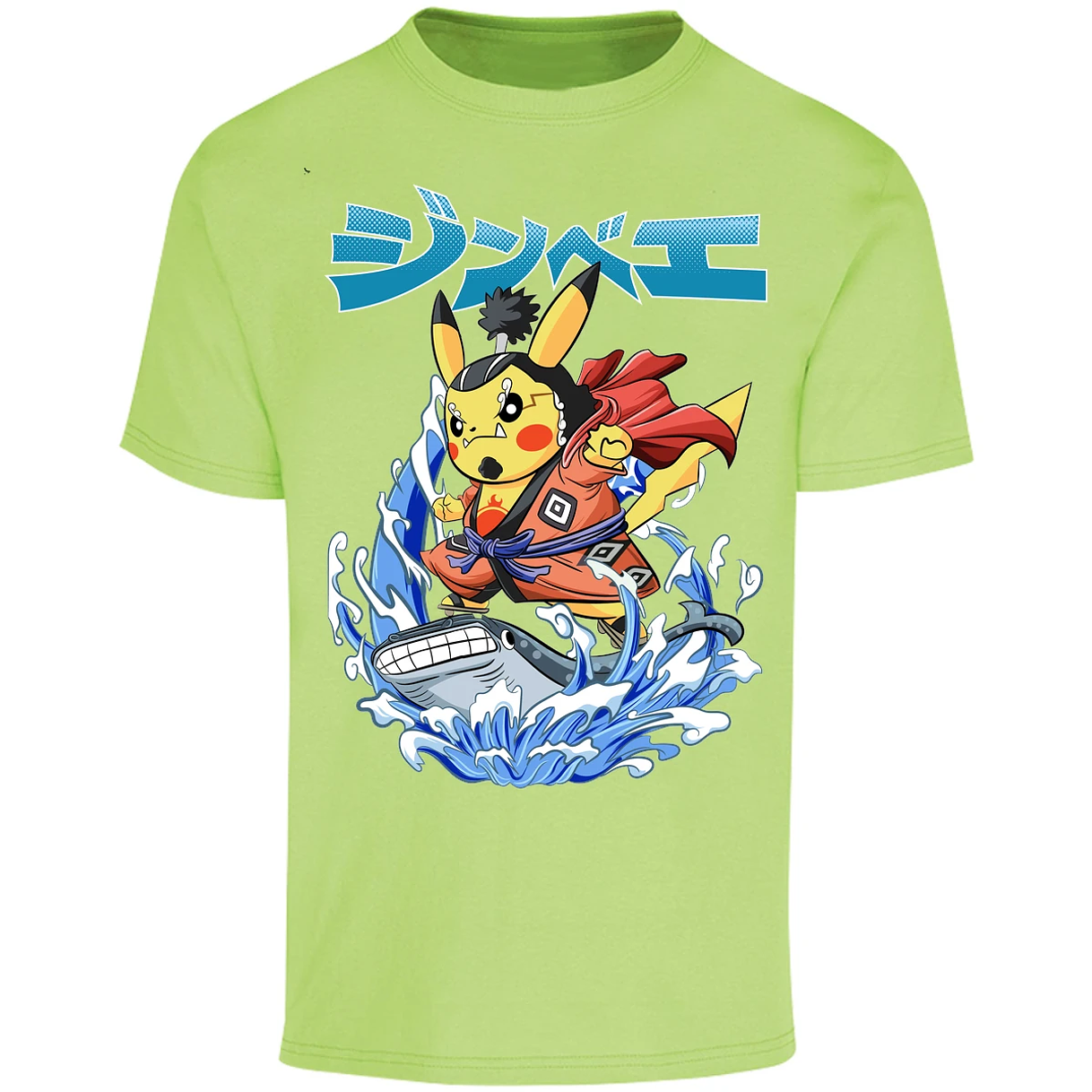 Playera Pokemon Pikachu One Piece para Adulto 15