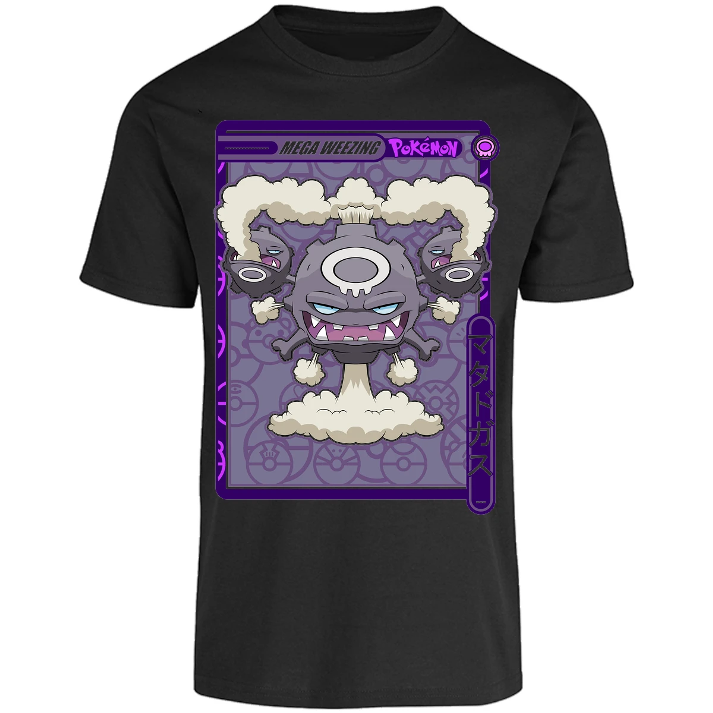 Playera Pokemon Mega Weezing Pokemon para Adulto 15