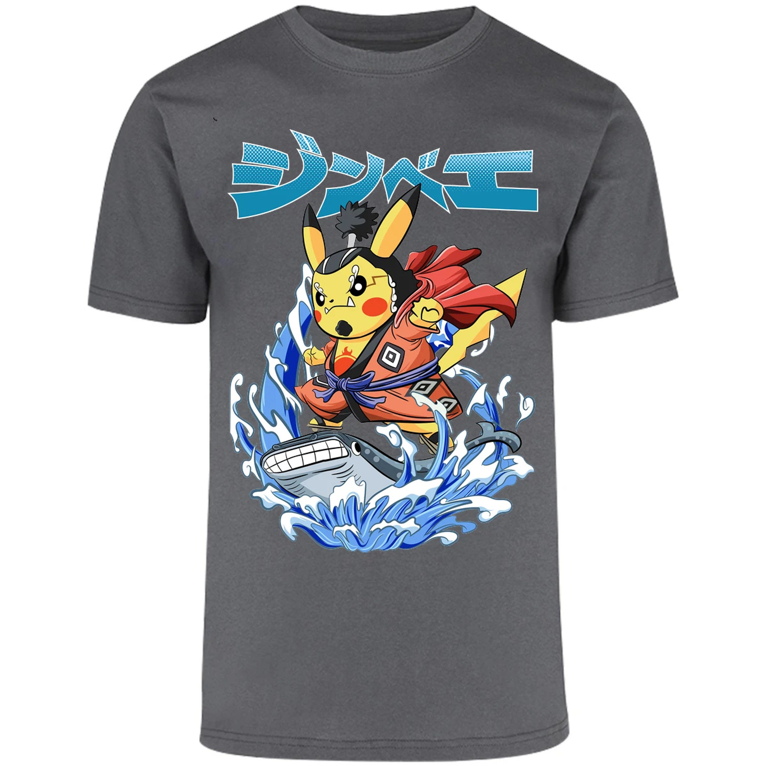 Playera Pokemon Pikachu One Piece para Adulto 19
