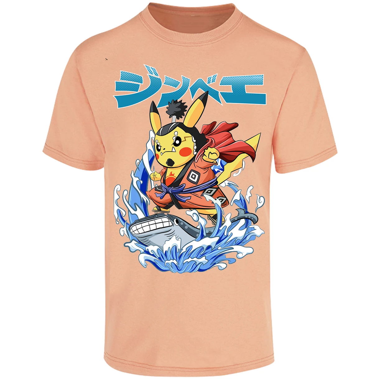 Playera Pokemon Pikachu One Piece para Adulto 22