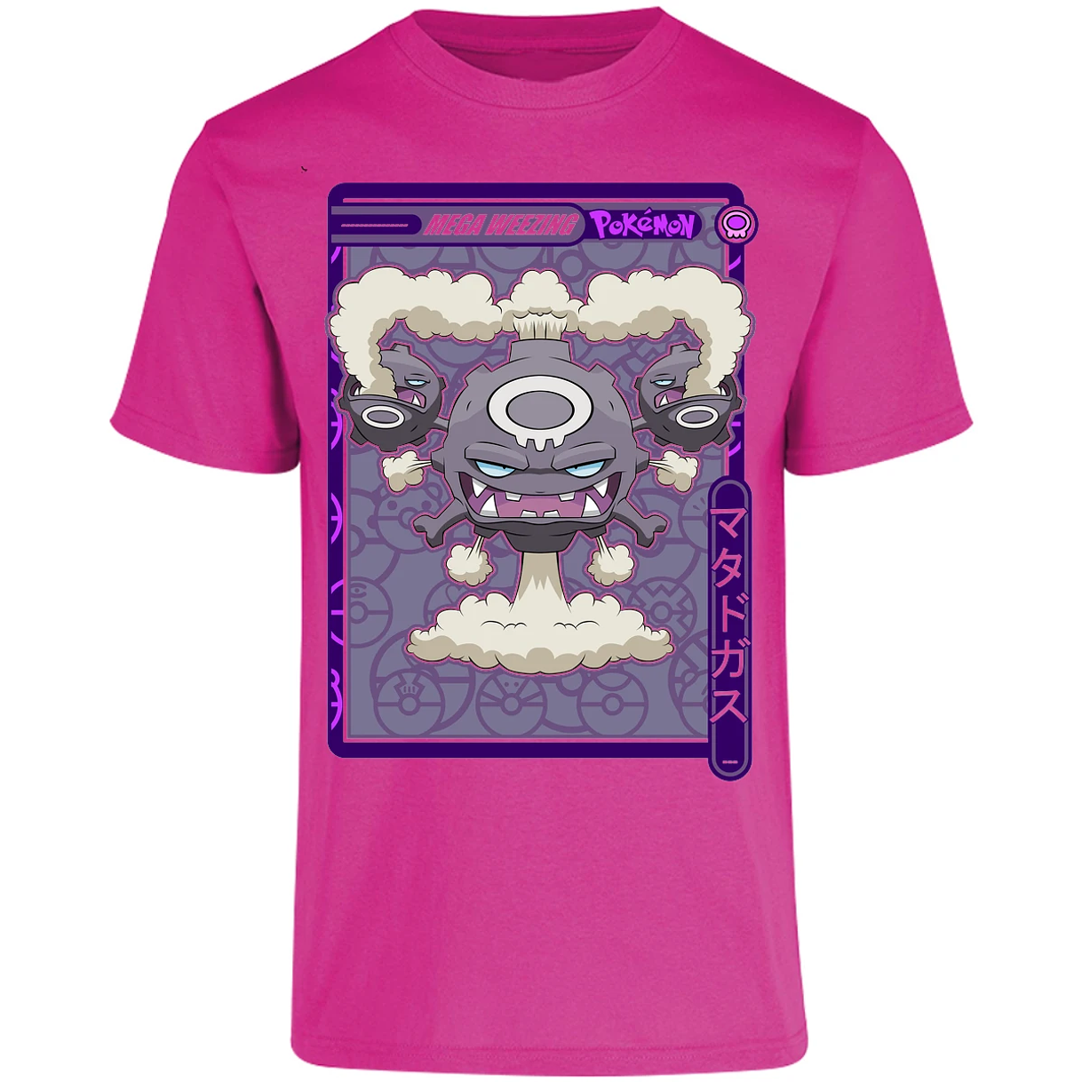 Playera Pokemon Mega Weezing Pokemon para Adulto 1