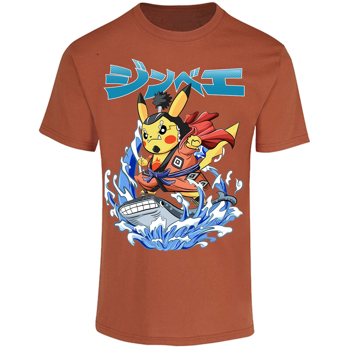 Playera Pokemon Pikachu One Piece para Adulto 40