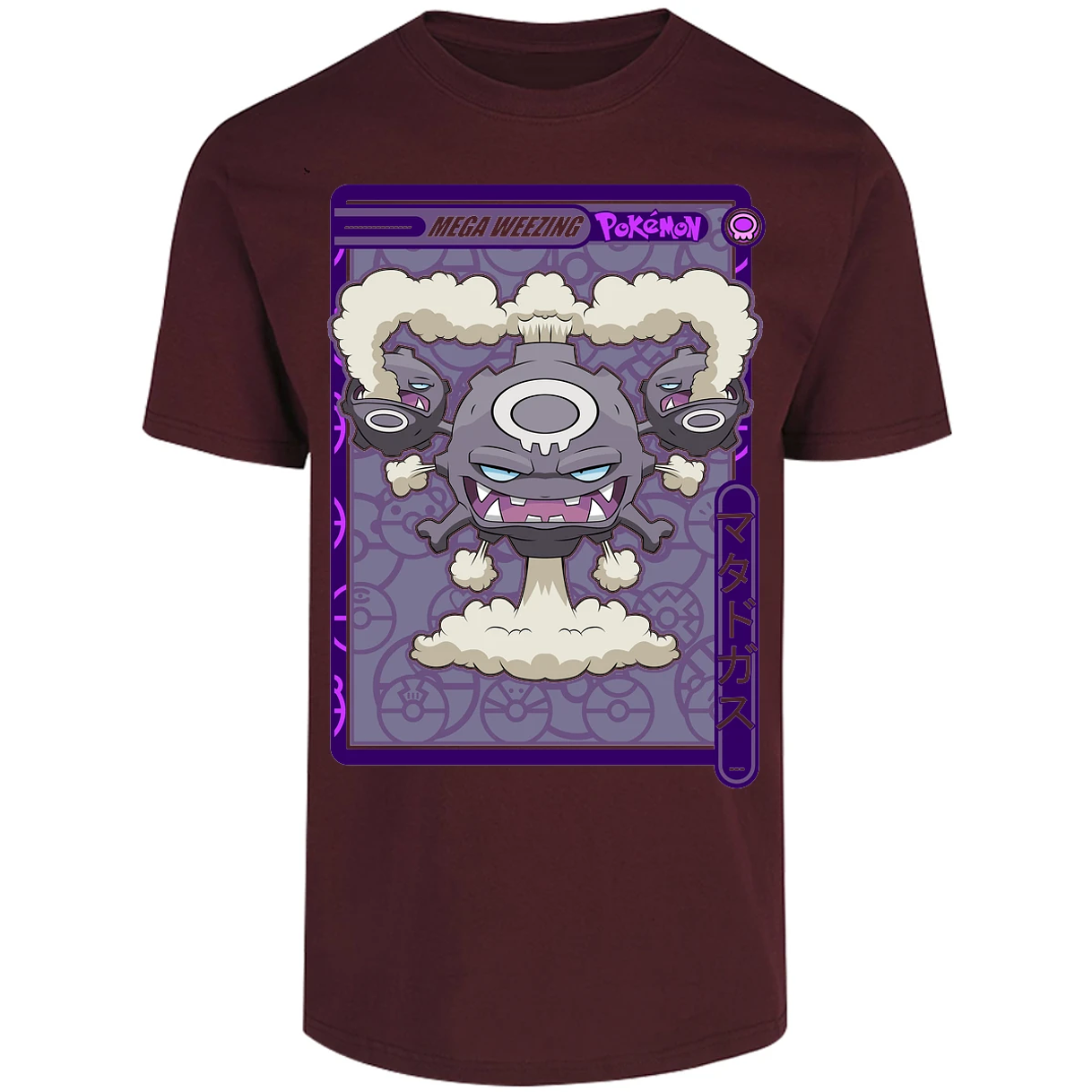 Playera Pokemon Mega Weezing Pokemon para Adulto 7