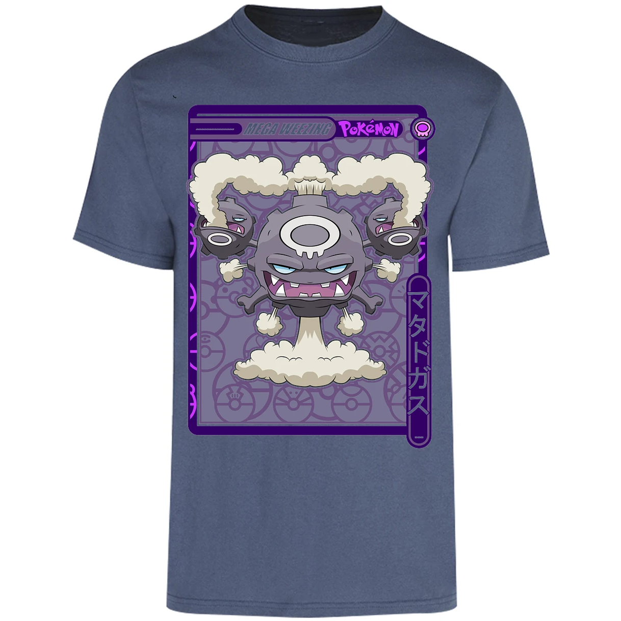 Playera Pokemon Mega Weezing Pokemon para Adulto 18