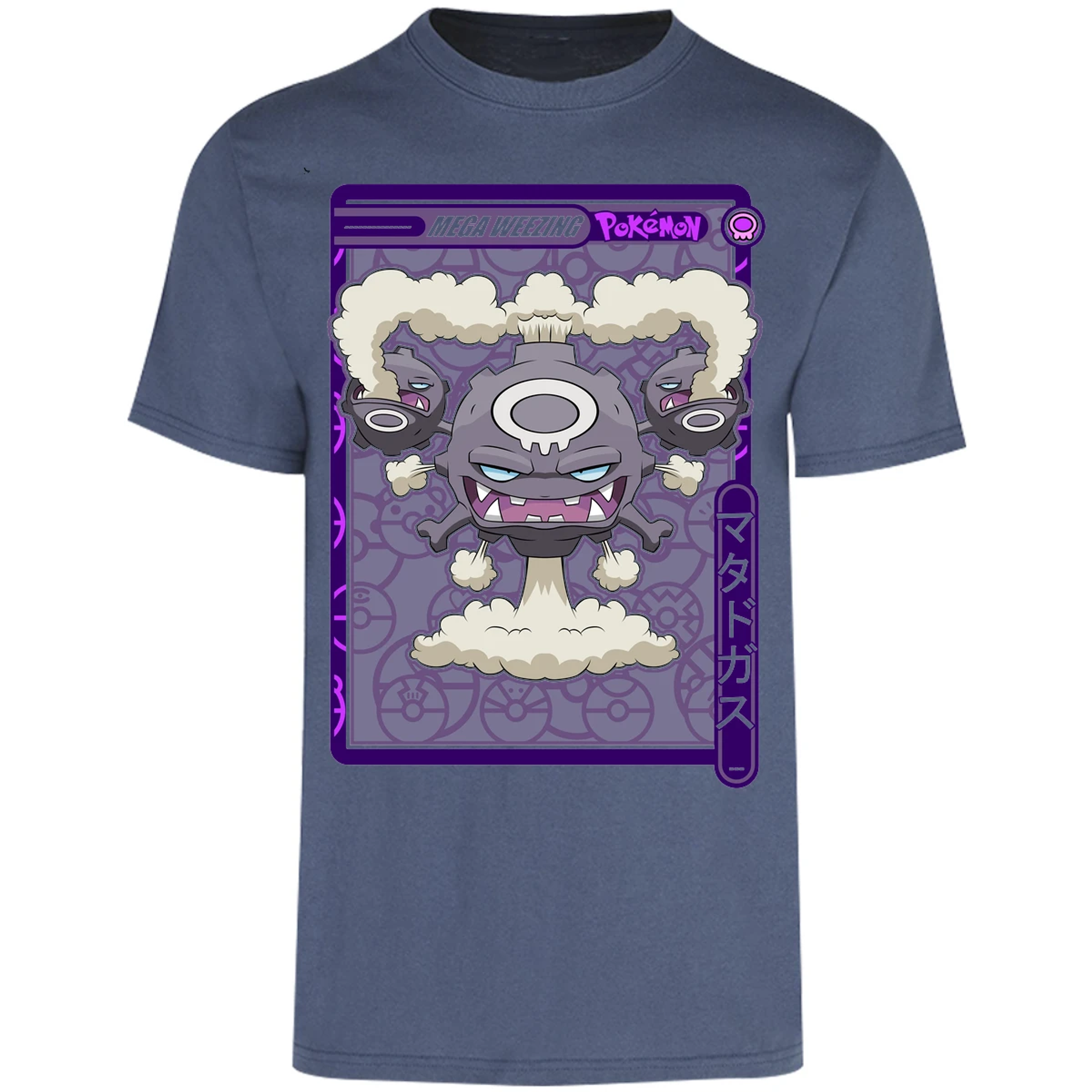 Playera Pokemon Mega Weezing Pokemon para Adulto 18