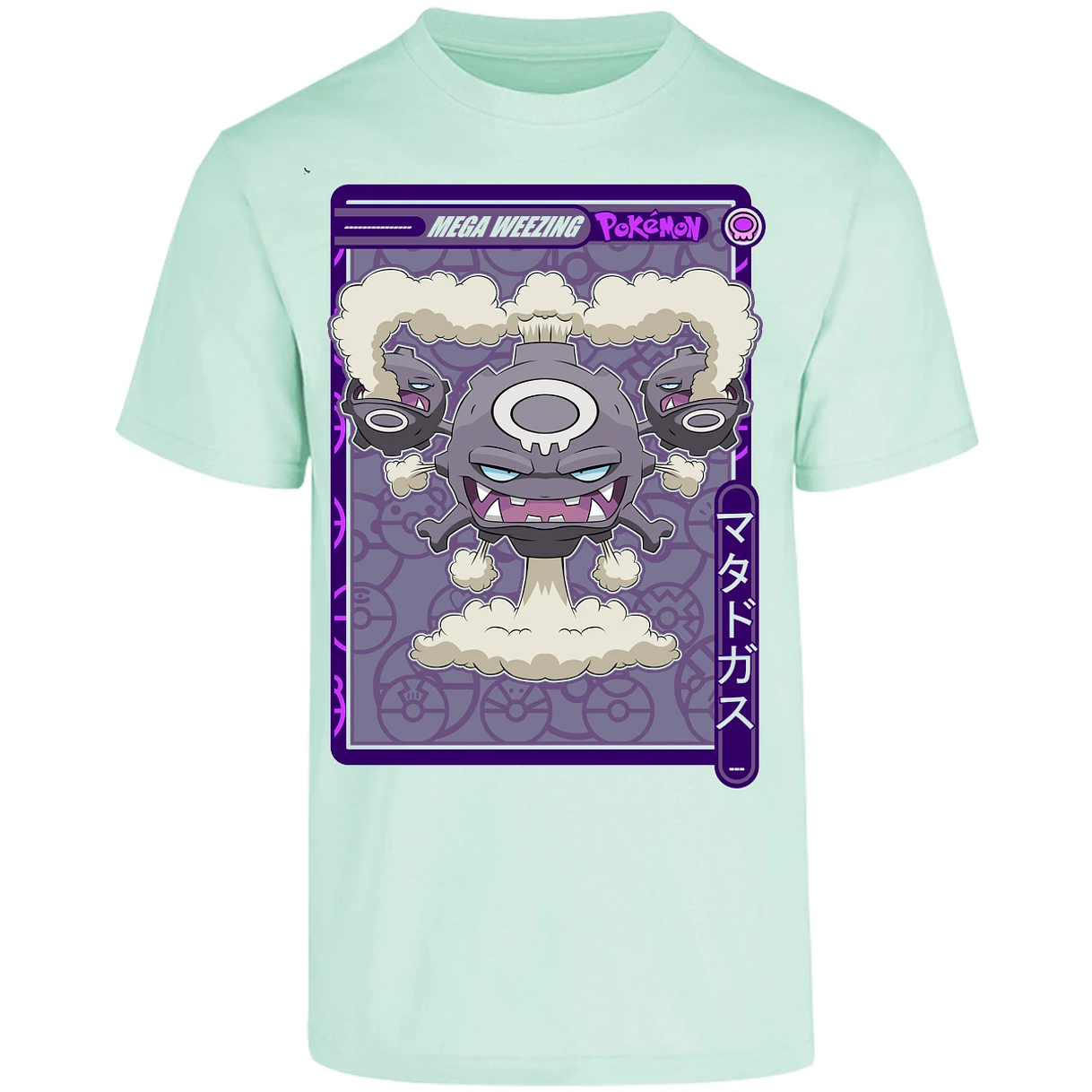 Playera Pokemon Mega Weezing Pokemon para Adulto 22