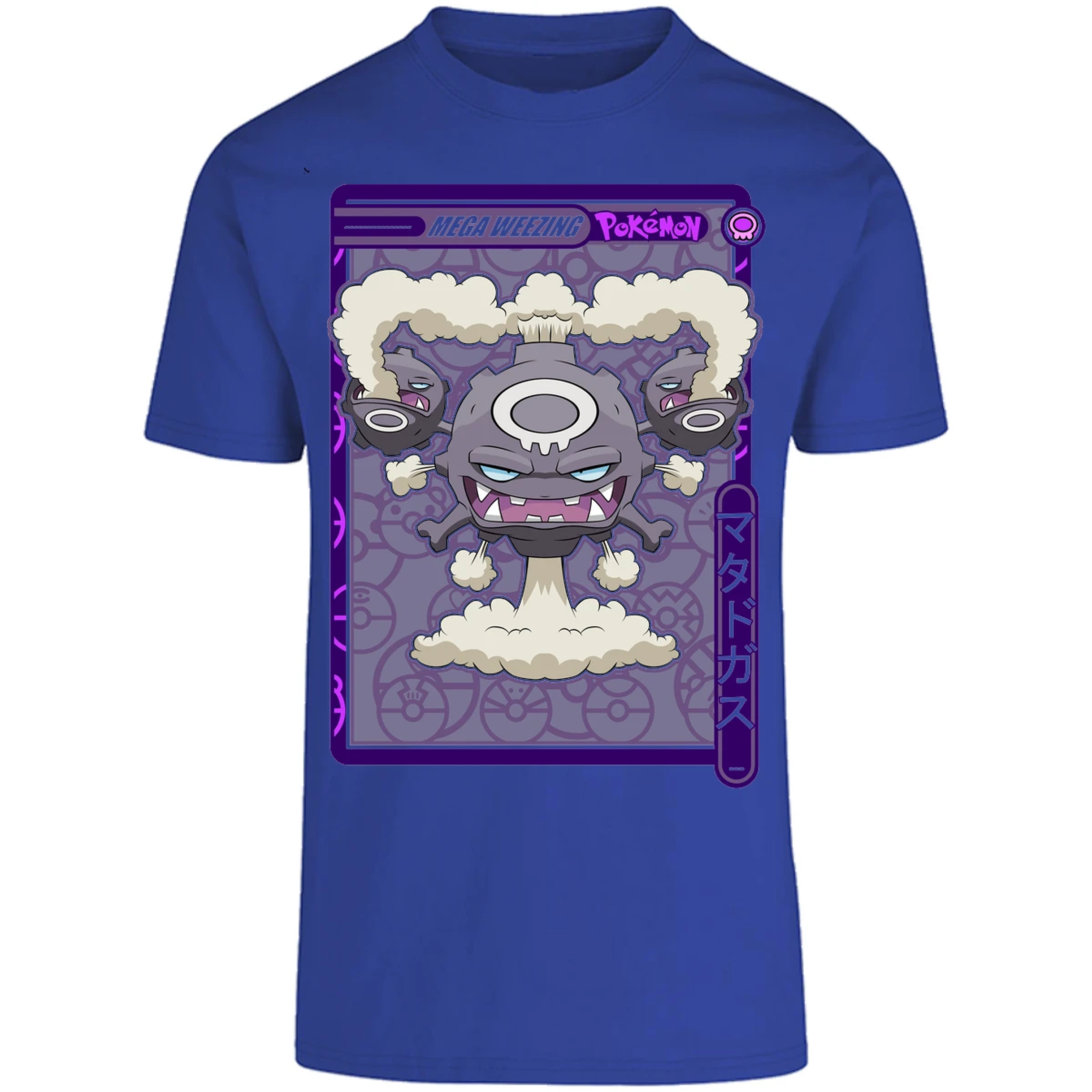 Playera Pokemon Mega Weezing Pokemon para Adulto 25