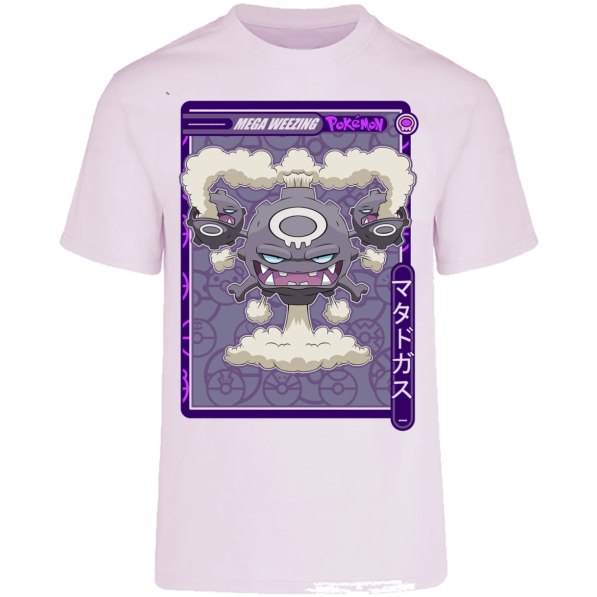 Playera Pokemon Mega Weezing Pokemon para Adulto 39