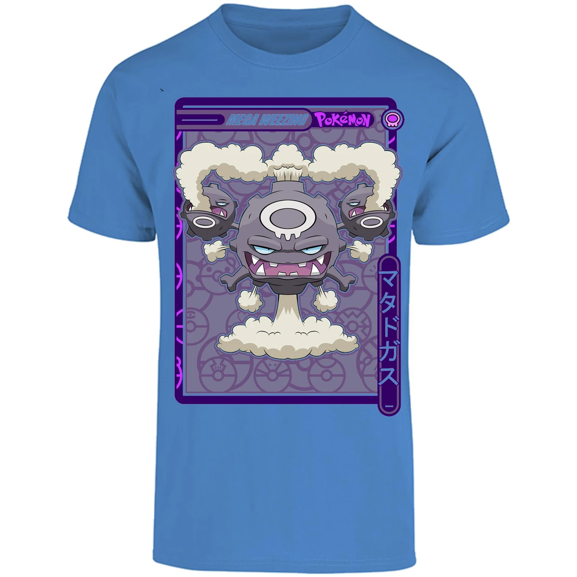 Playera Pokemon Mega Weezing Pokemon para Adulto 41