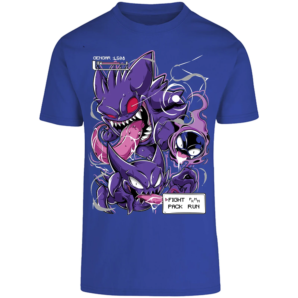 Playera Pokemon Gengar Art para Adulto 18