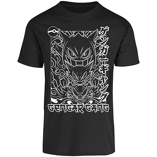 Playera Pokemon Gengar White para Adulto