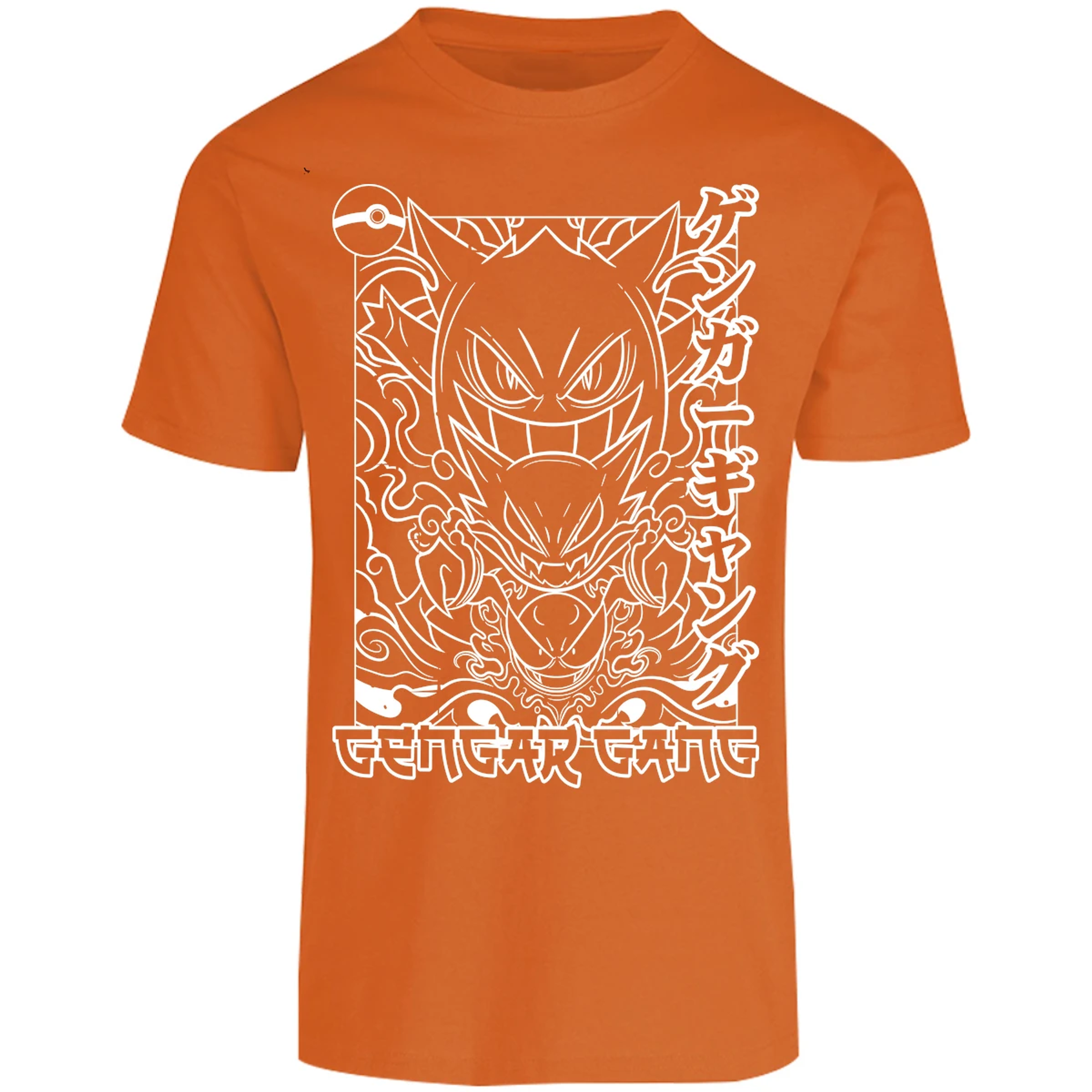 Playera Pokemon Gengar White para Adulto 18