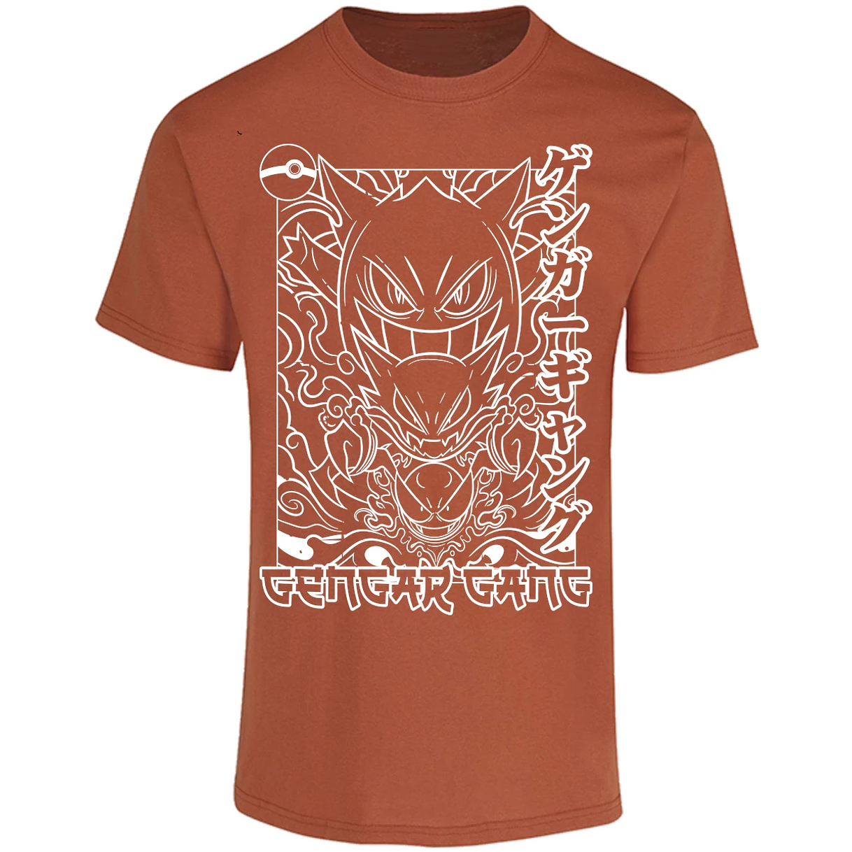 Playera Pokemon Gengar White para Adulto 21