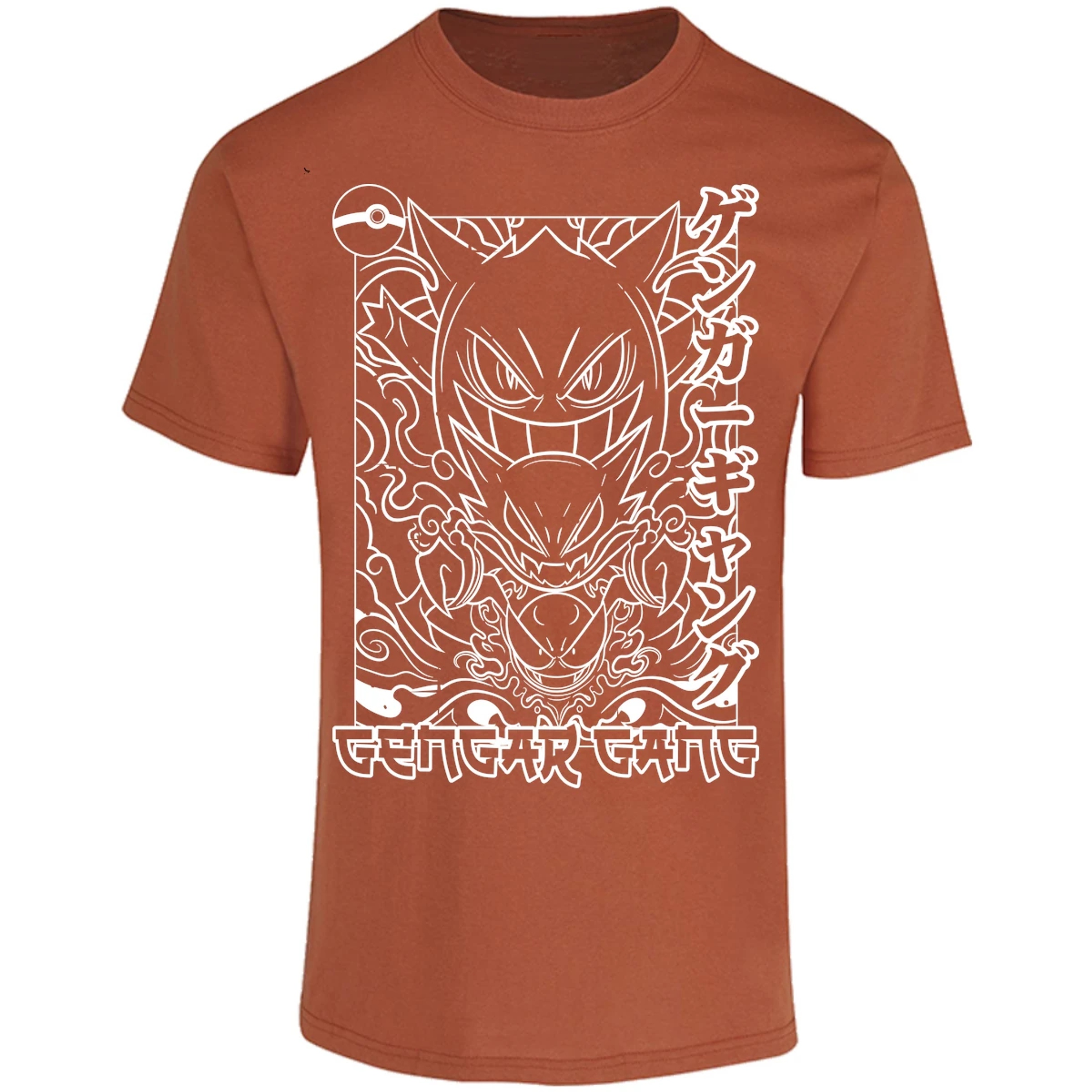 Playera Pokemon Gengar White para Adulto 21