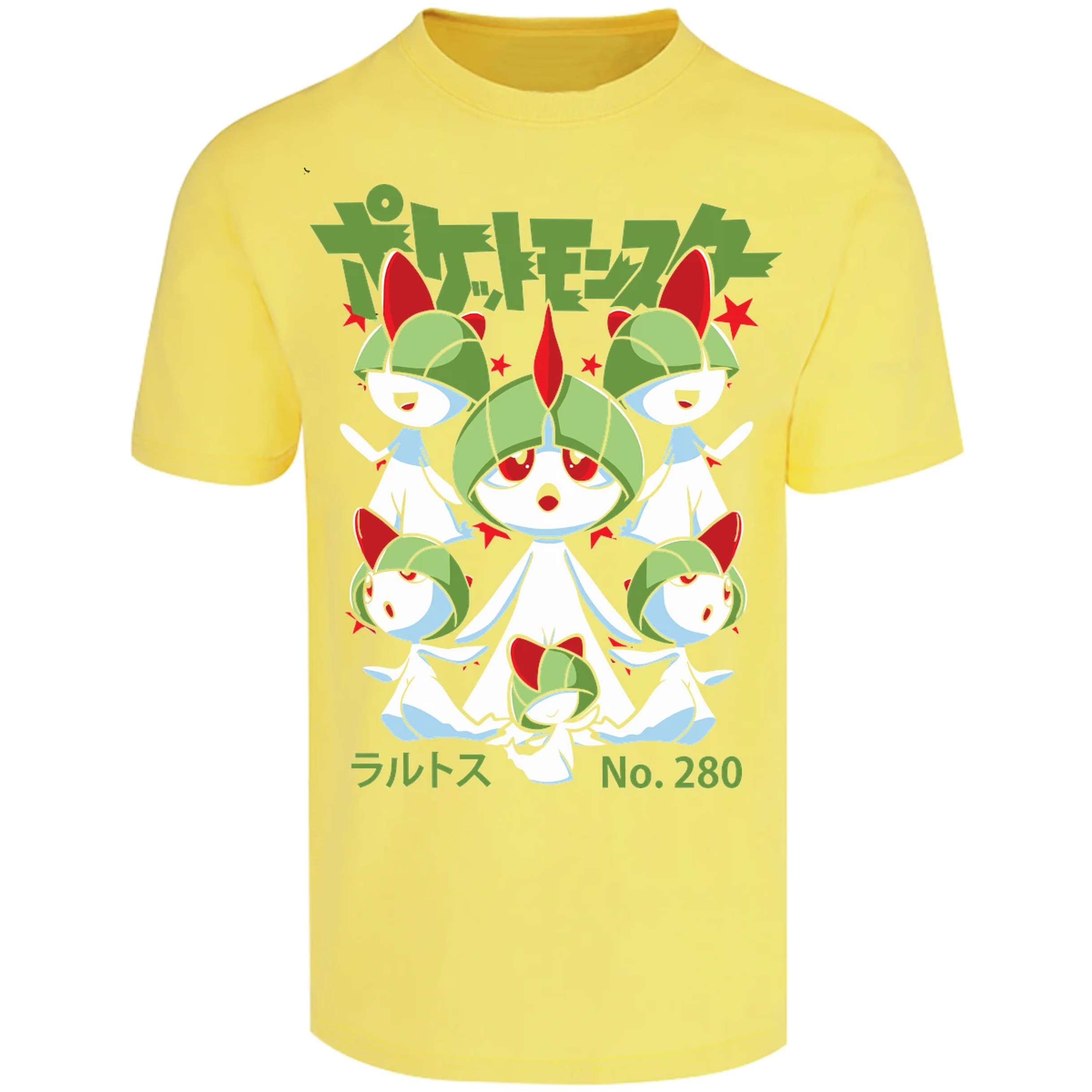 Playera Pokemon Ralts Anime para Adulto 11