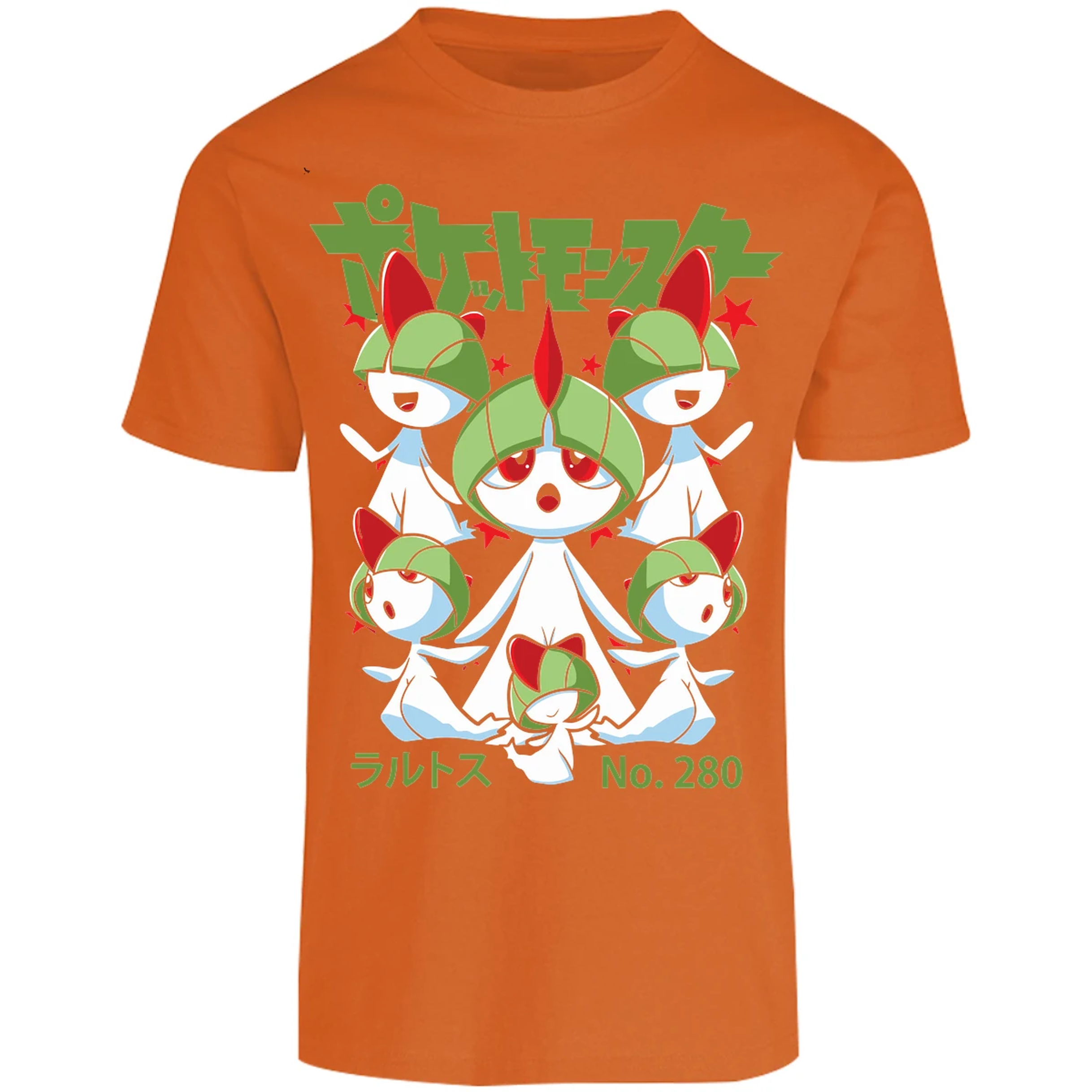 Playera Pokemon Ralts Anime para Adulto 14
