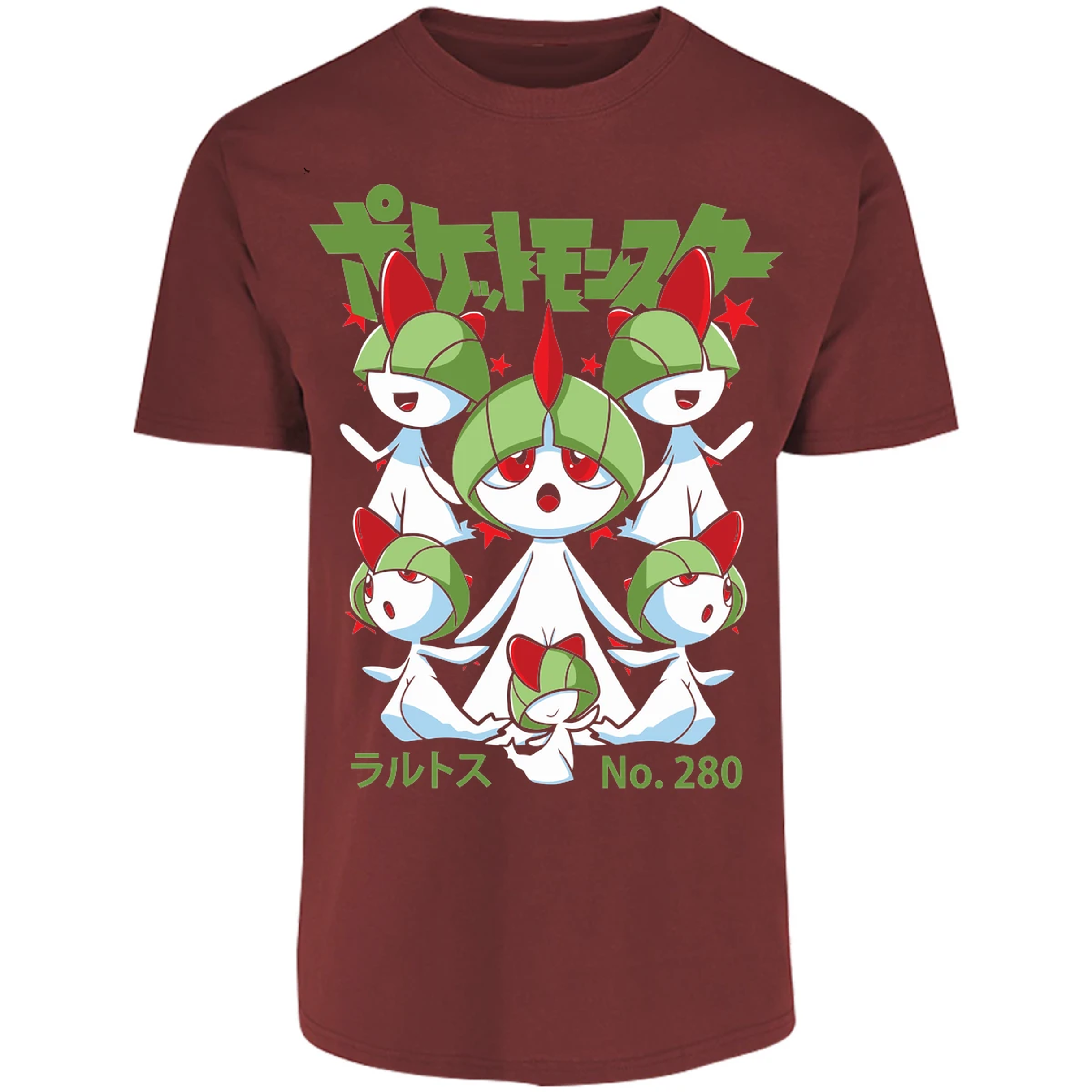 Playera Pokemon Ralts Anime para Adulto 20