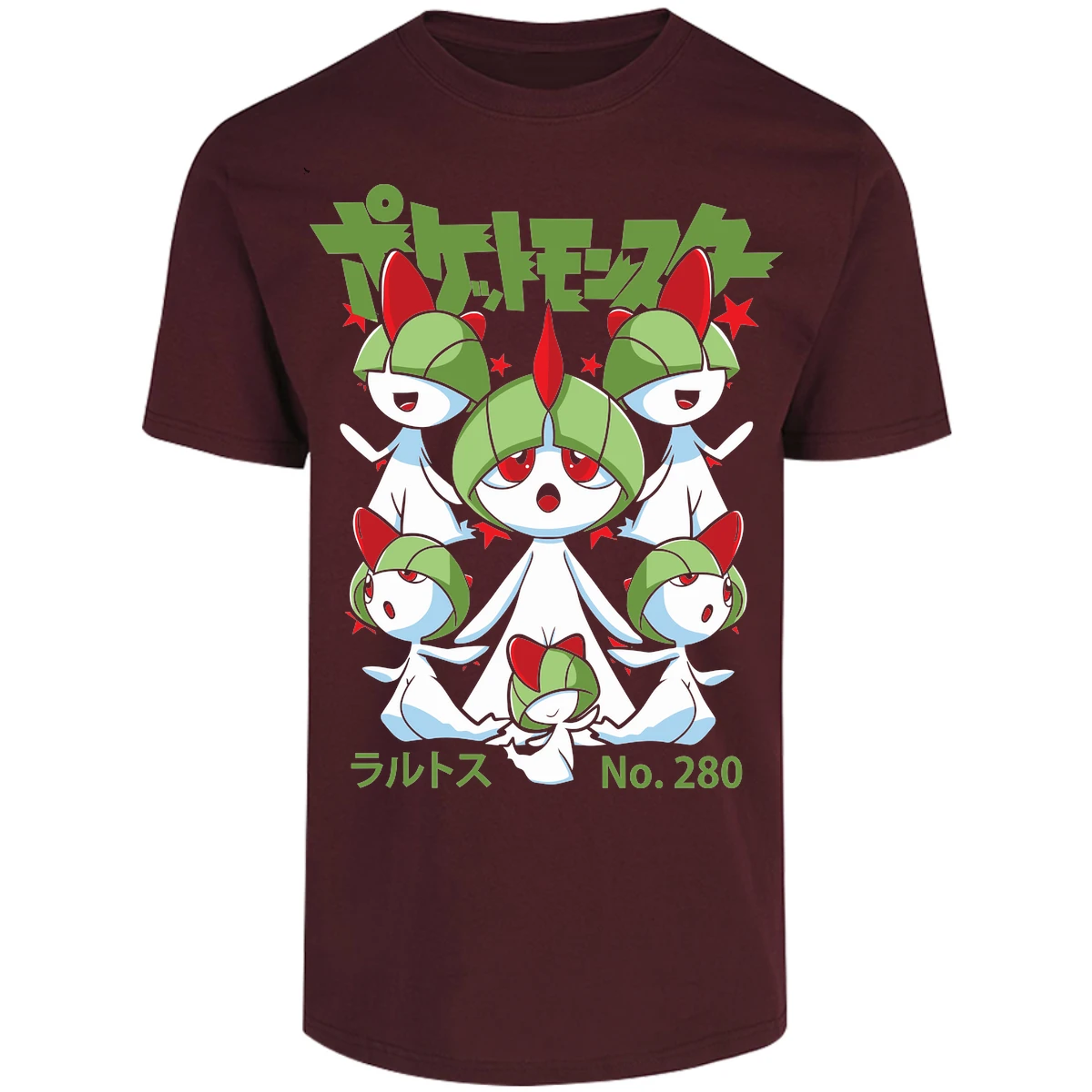 Playera Pokemon Ralts Anime para Adulto 21