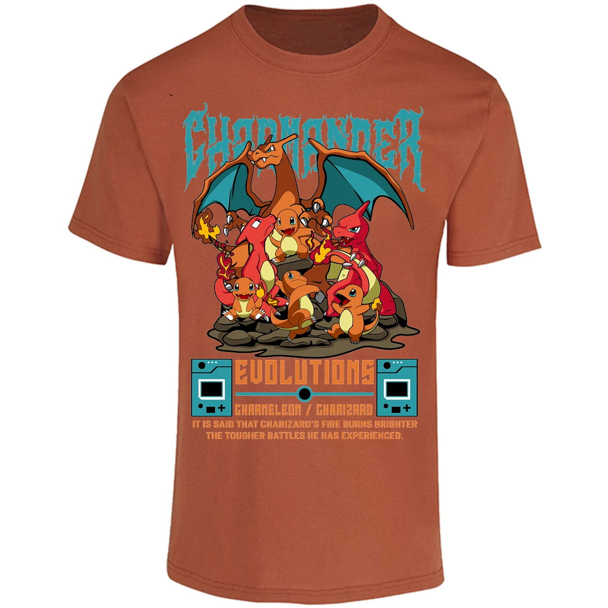 Playera Pokemon Charizard para Adulto 6
