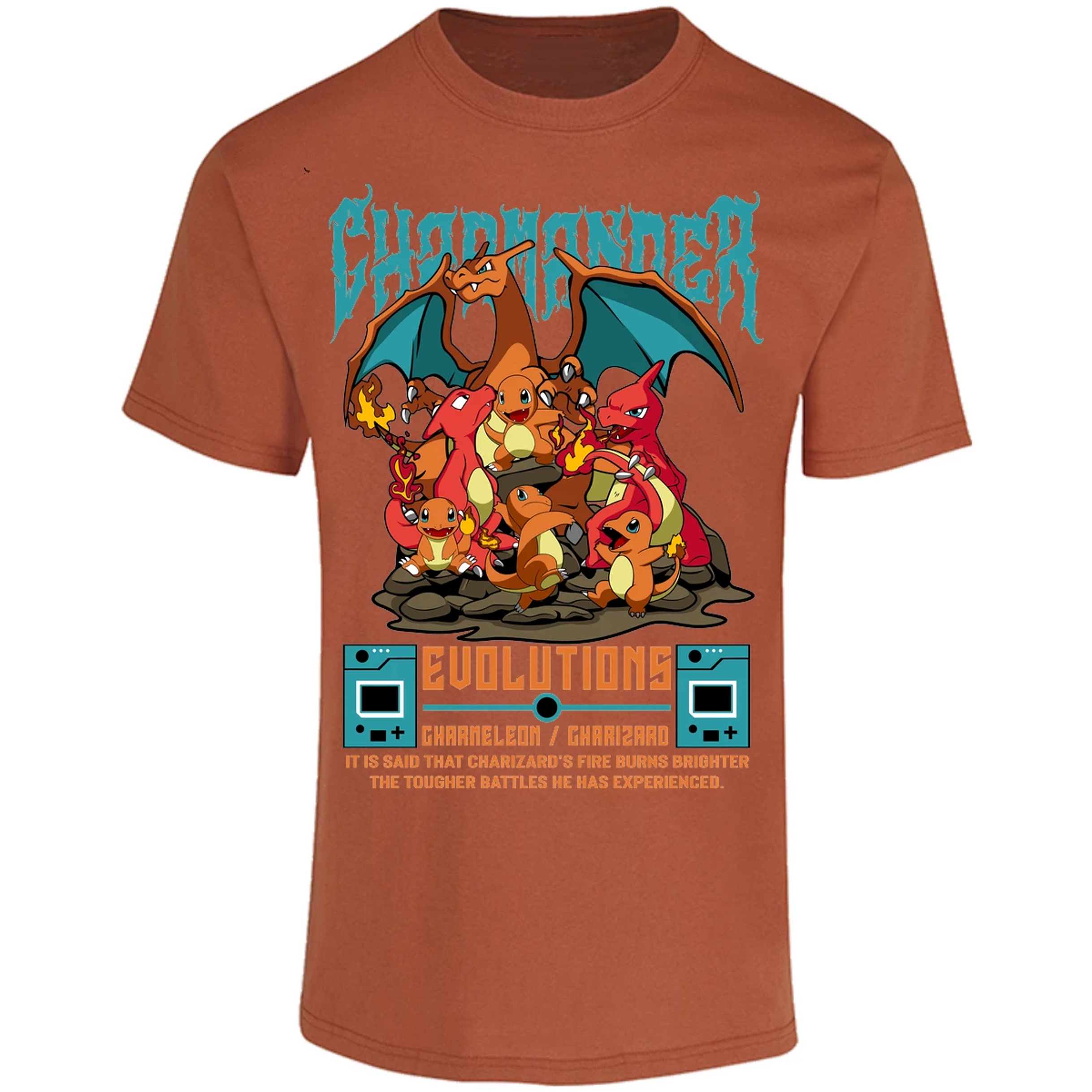 Playera Pokemon Charizard para Adulto 6