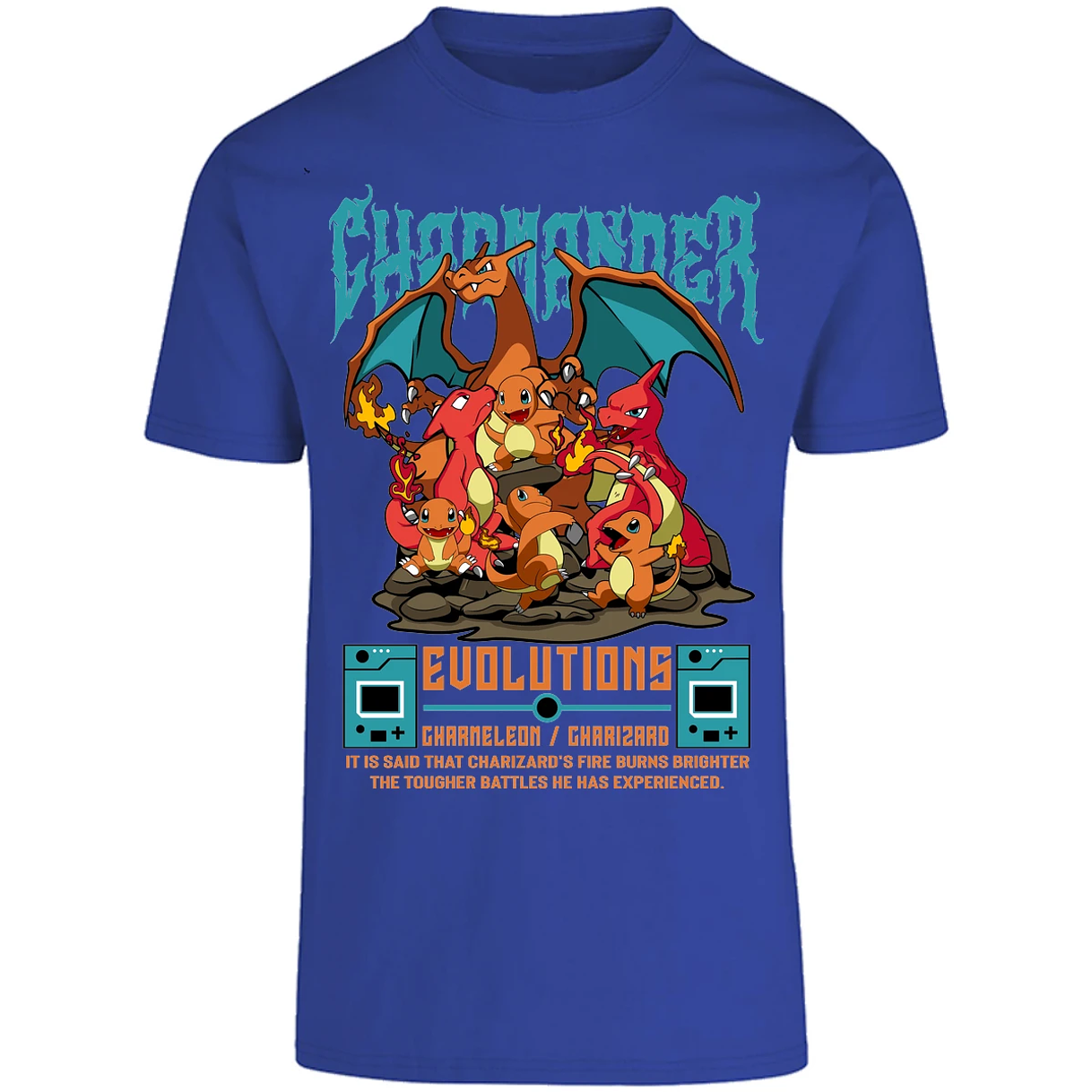 Playera Pokemon Charizard para Adulto 15