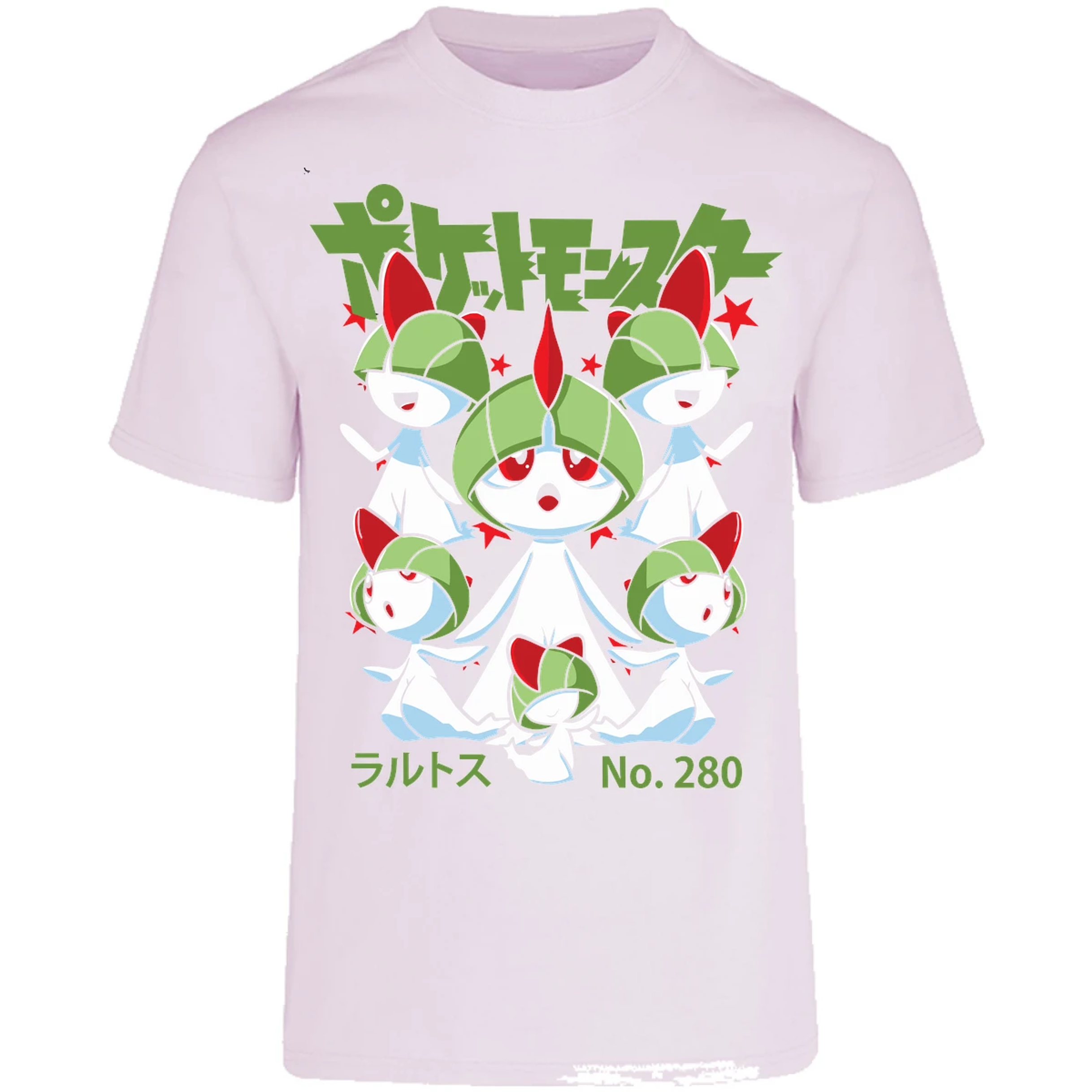 Playera Pokemon Ralts Anime para Adulto 30