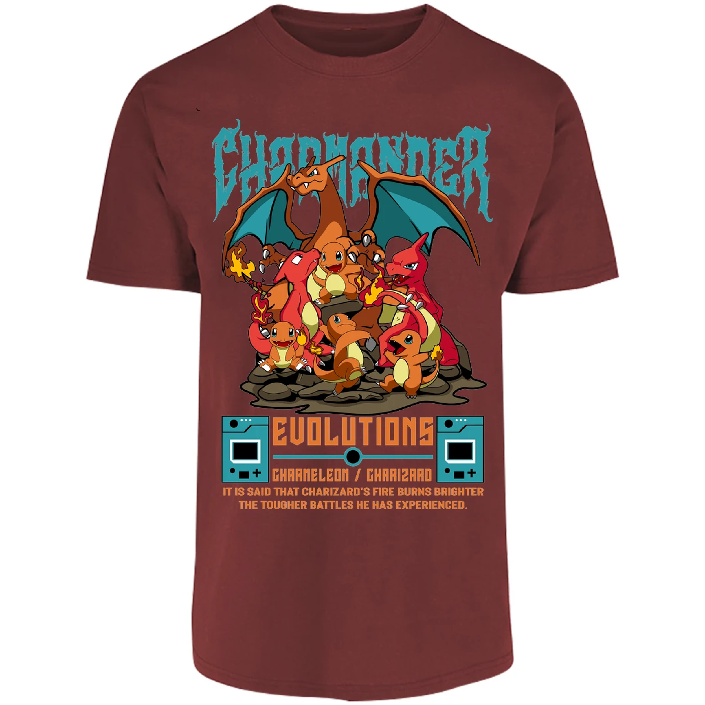 Playera Pokemon Charizard para Adulto 34