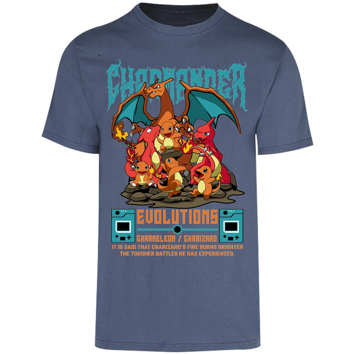 Playera Pokemon Charizard para Adulto 35