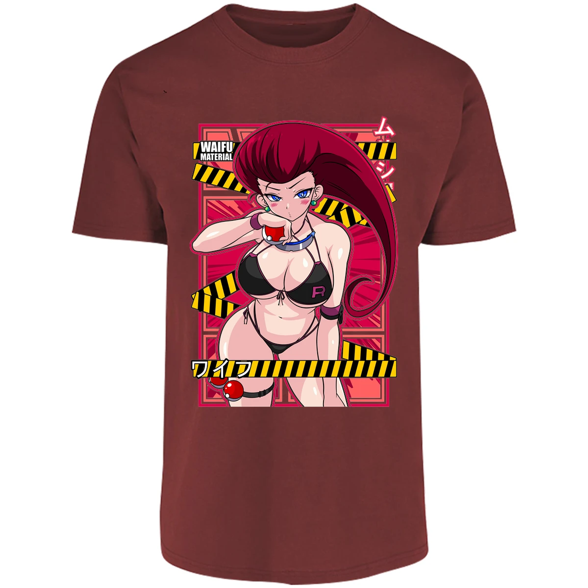 Playera Pokemon Jessie Waifu para Adulto 2