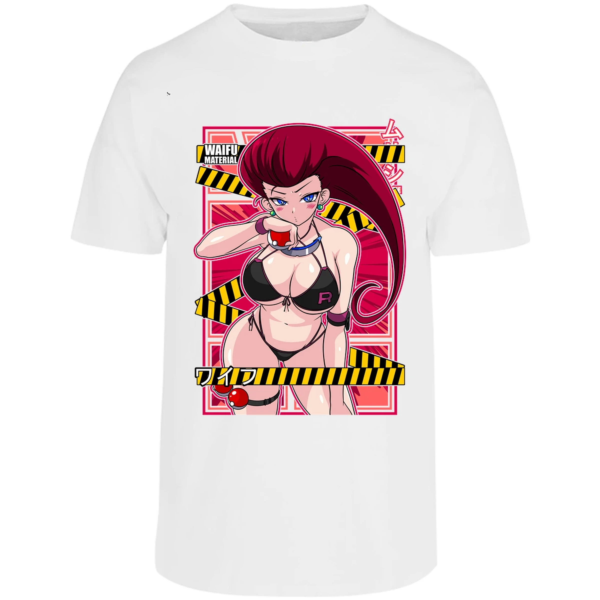 Playera Pokemon Jessie Waifu para Adulto 3