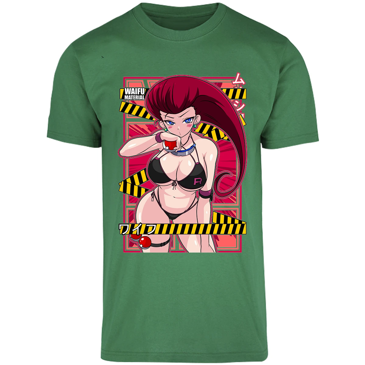 Playera Pokemon Jessie Waifu para Adulto 5