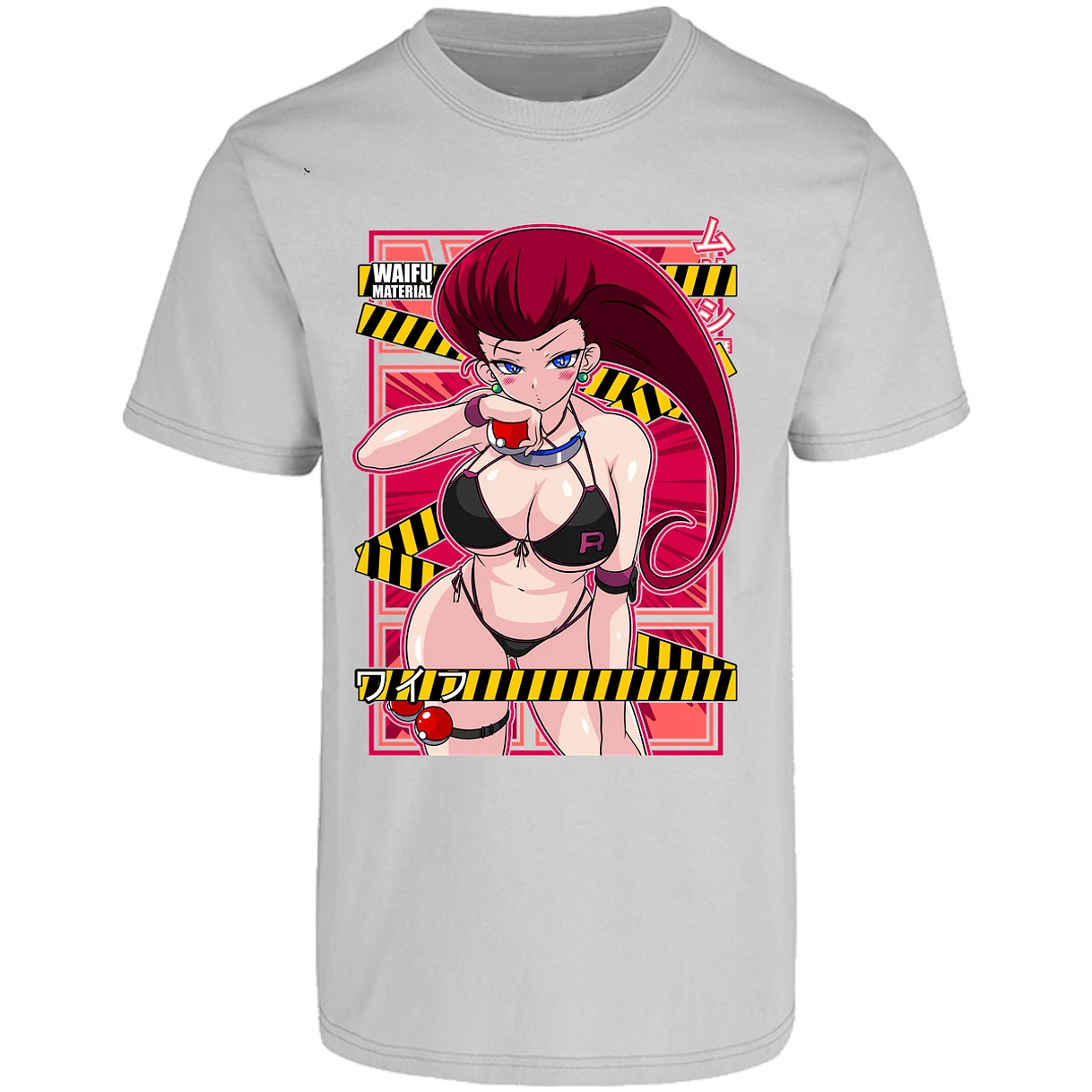 Playera Pokemon Jessie Waifu para Adulto 6