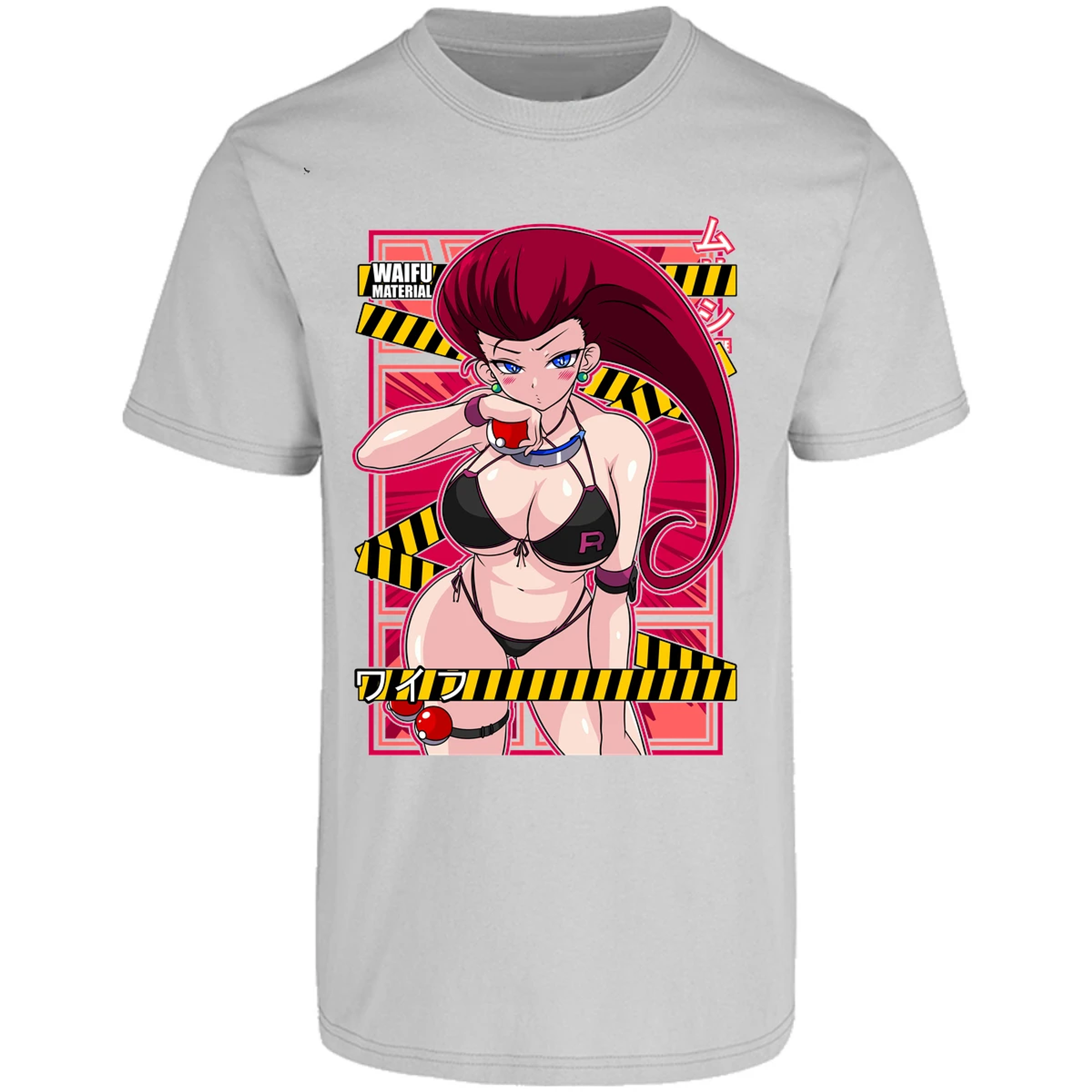Playera Pokemon Jessie Waifu para Adulto 6