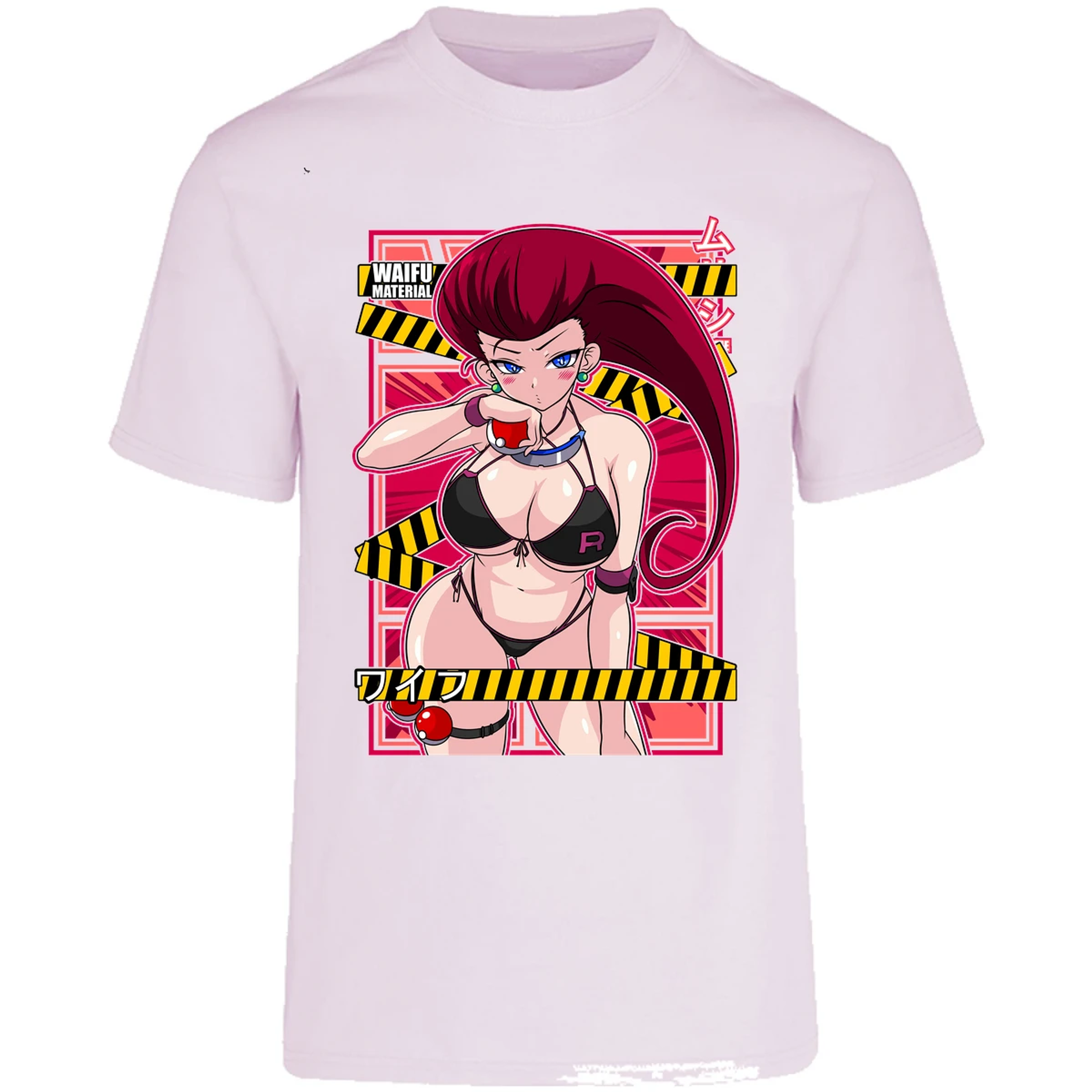 Playera Pokemon Jessie Waifu para Adulto 7
