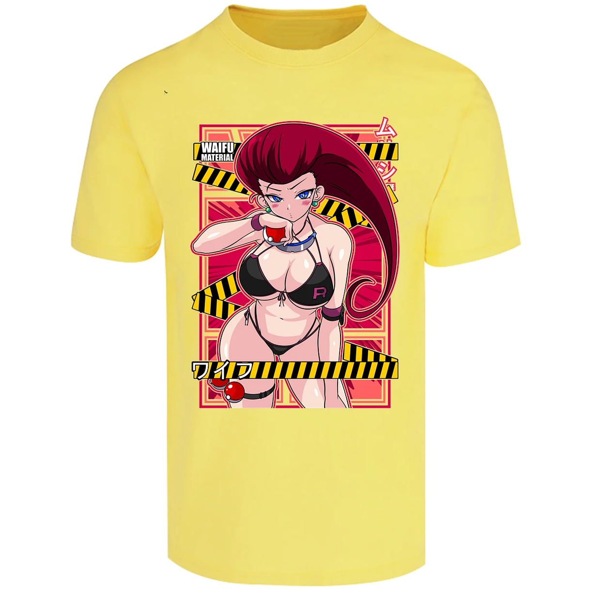 Playera Pokemon Jessie Waifu para Adulto 8