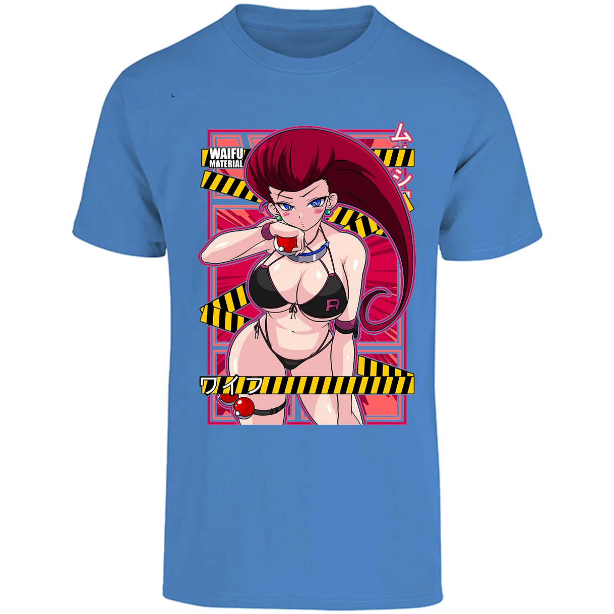 Playera Pokemon Jessie Waifu para Adulto 9