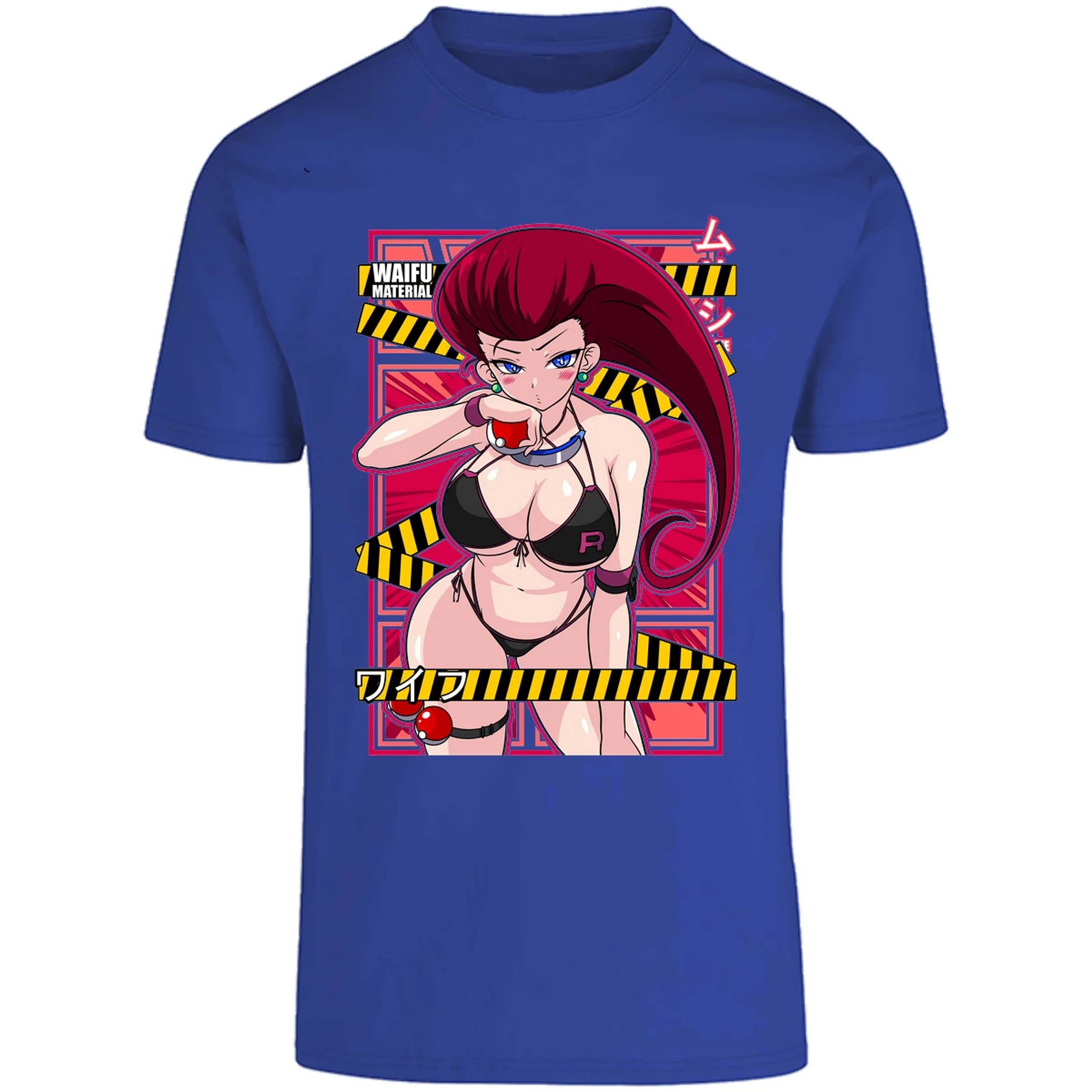 Playera Pokemon Jessie Waifu para Adulto 10
