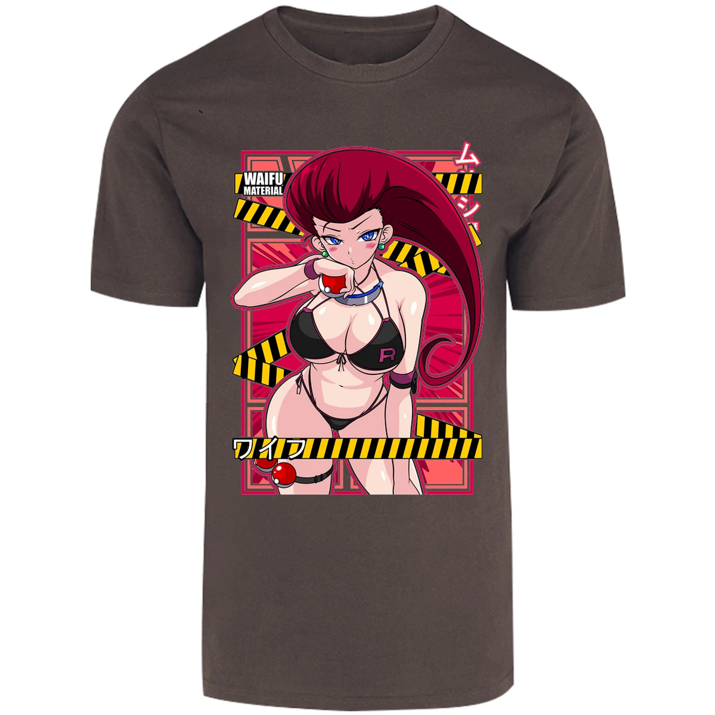 Playera Pokemon Jessie Waifu para Adulto 11