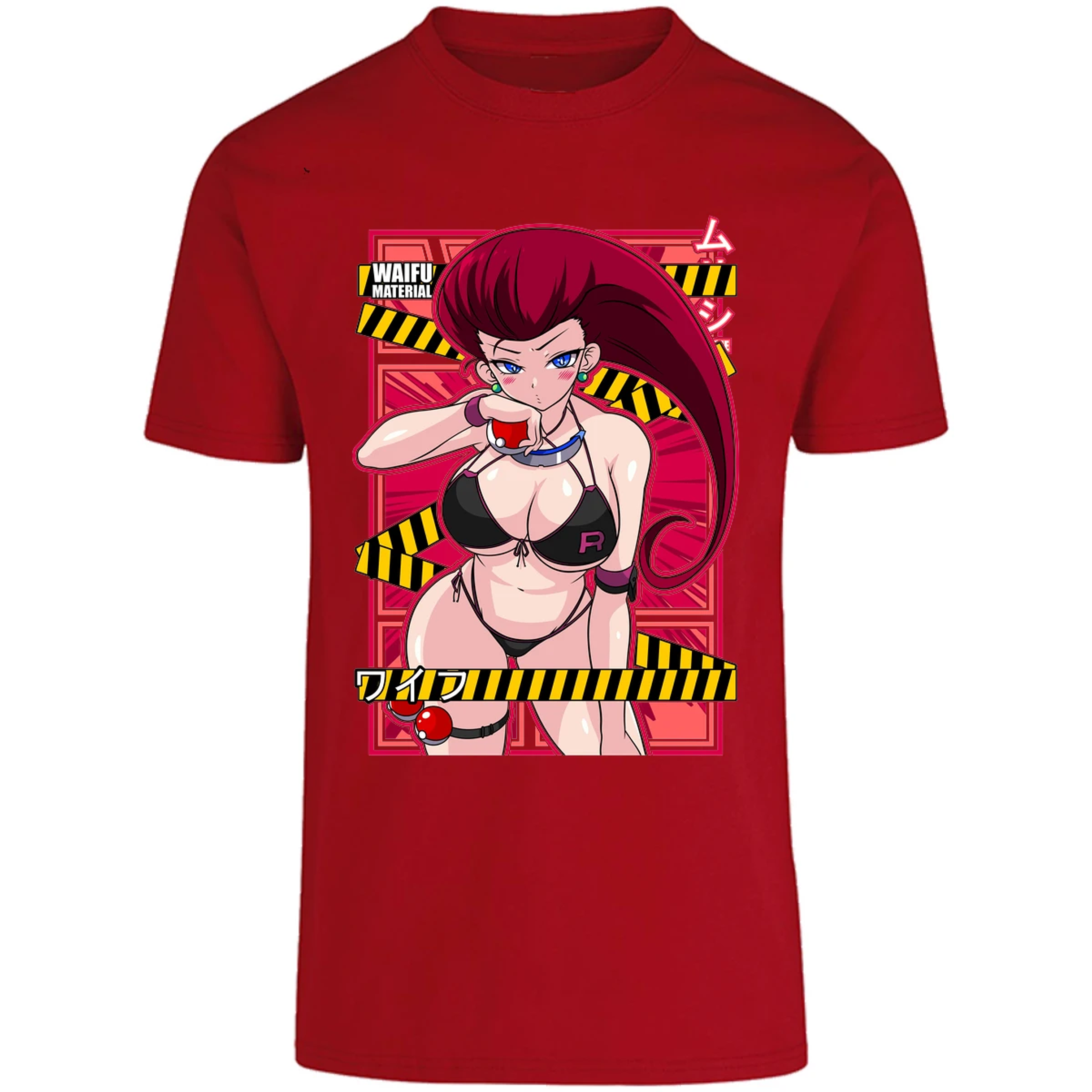 Playera Pokemon Jessie Waifu para Adulto 12