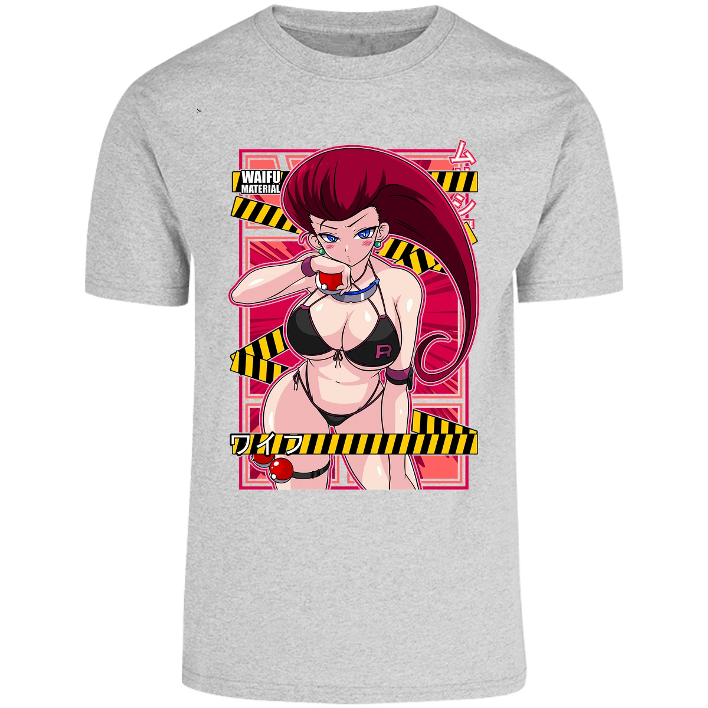 Playera Pokemon Jessie Waifu para Adulto 14