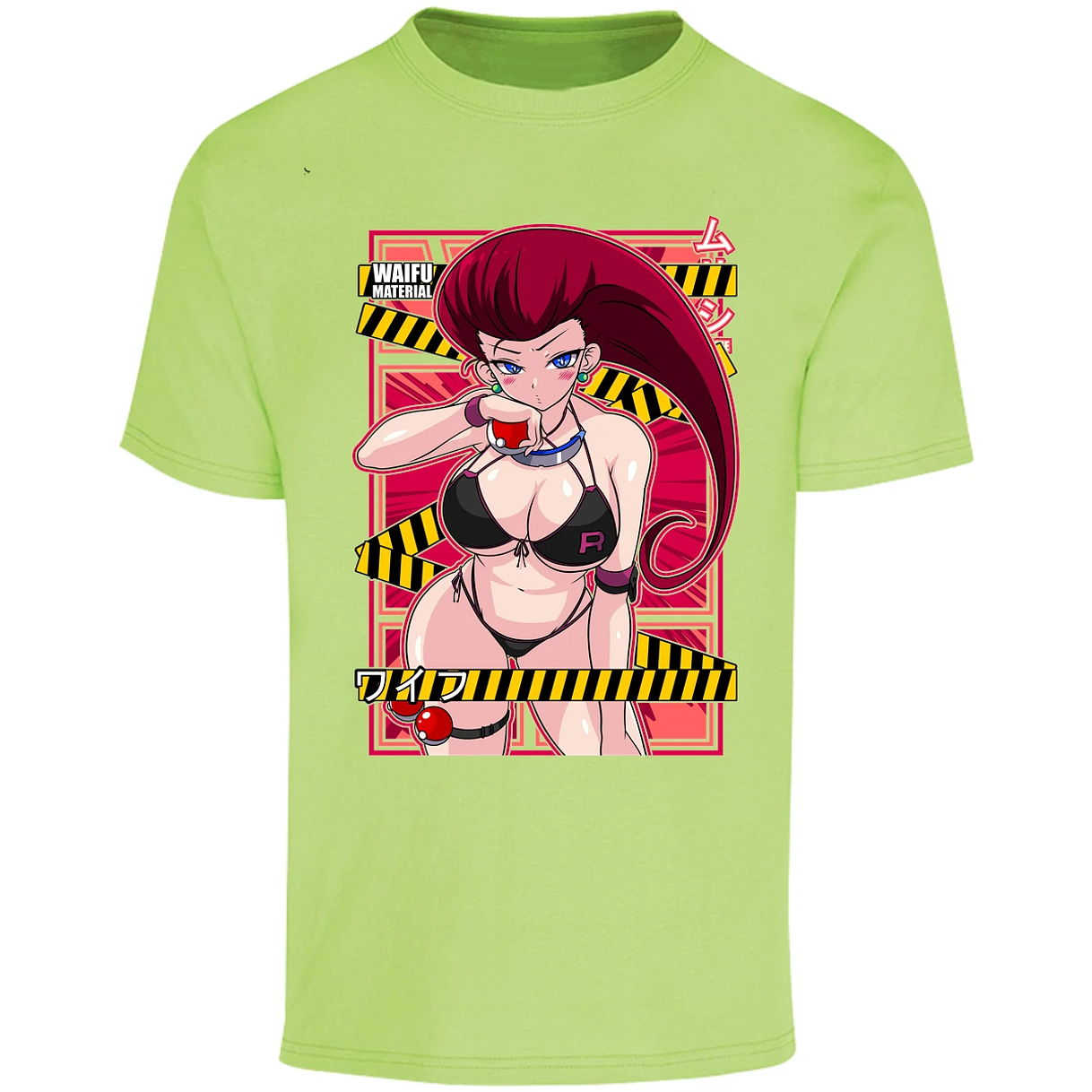 Playera Pokemon Jessie Waifu para Adulto 20